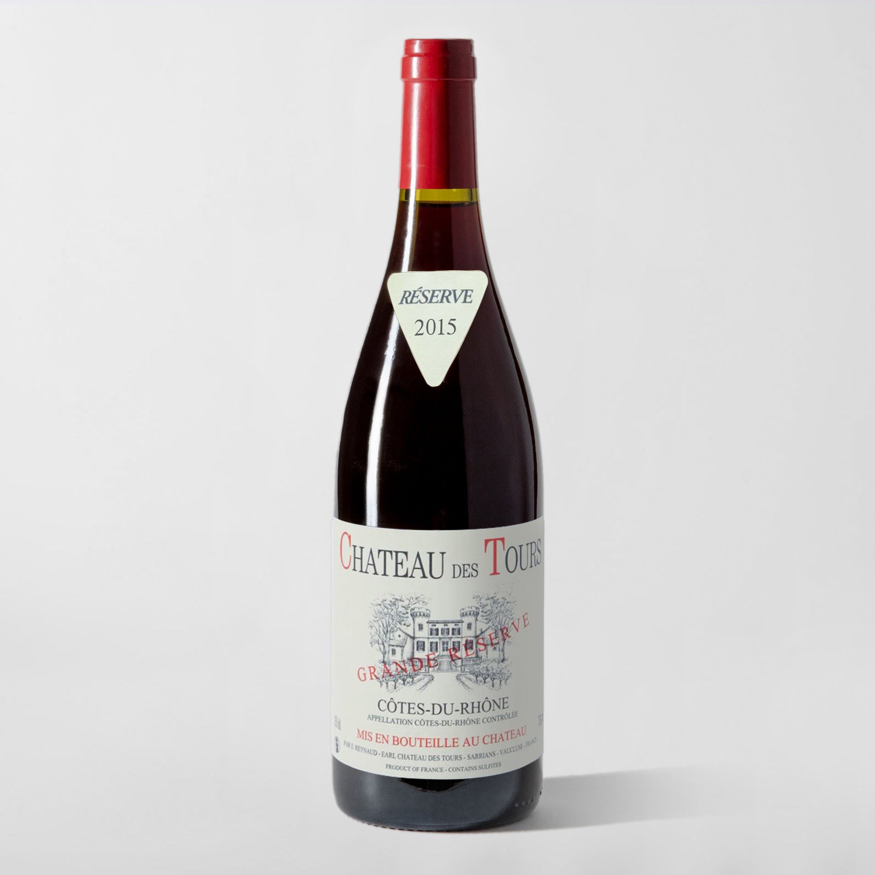 Château des Tours, Côtes-du-Rhône Rouge Grande Résérve 2015 - Parcelle Wine