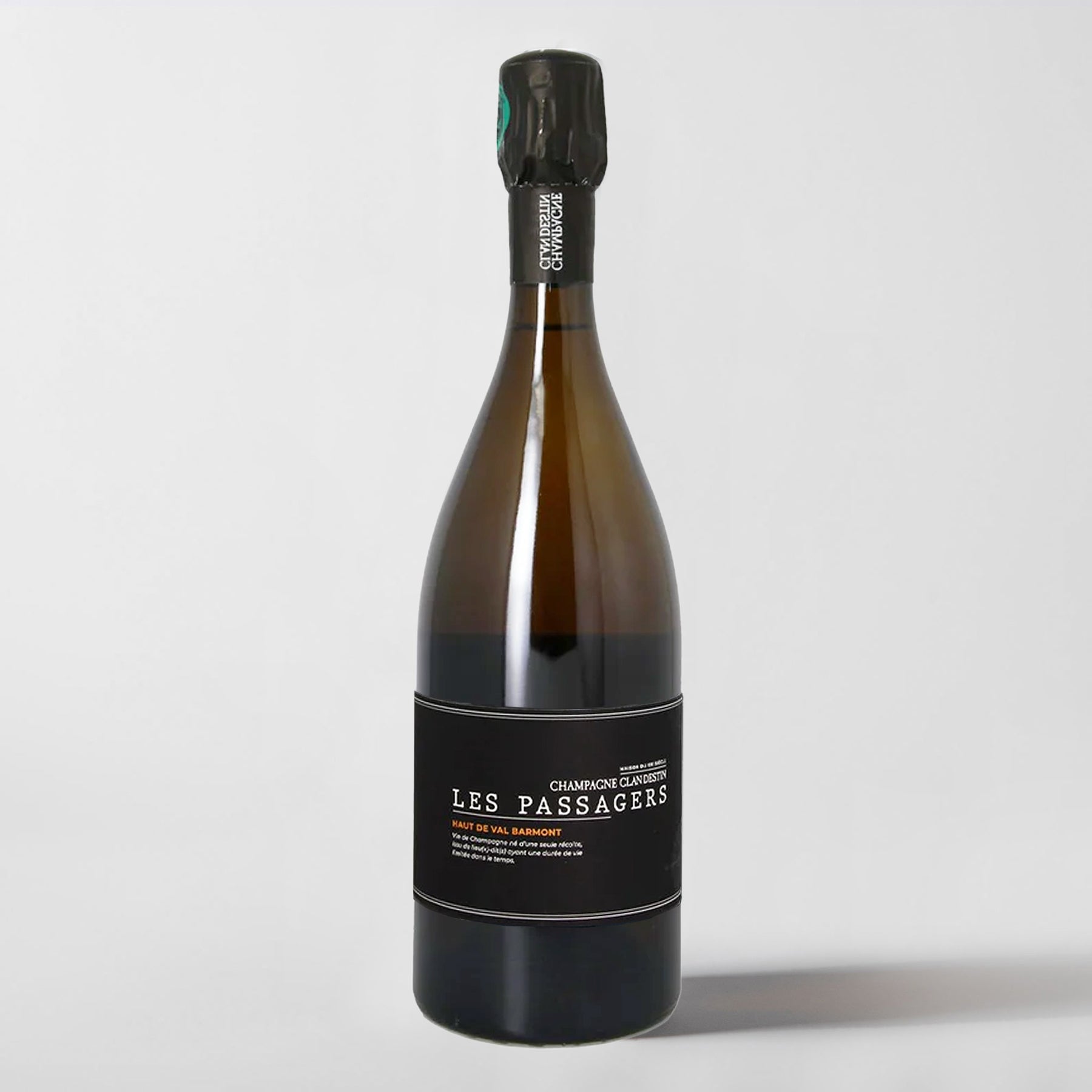 Clandestin, 'Les Passagers Haut de Val Barmont' Brut Nature (Base 2023)