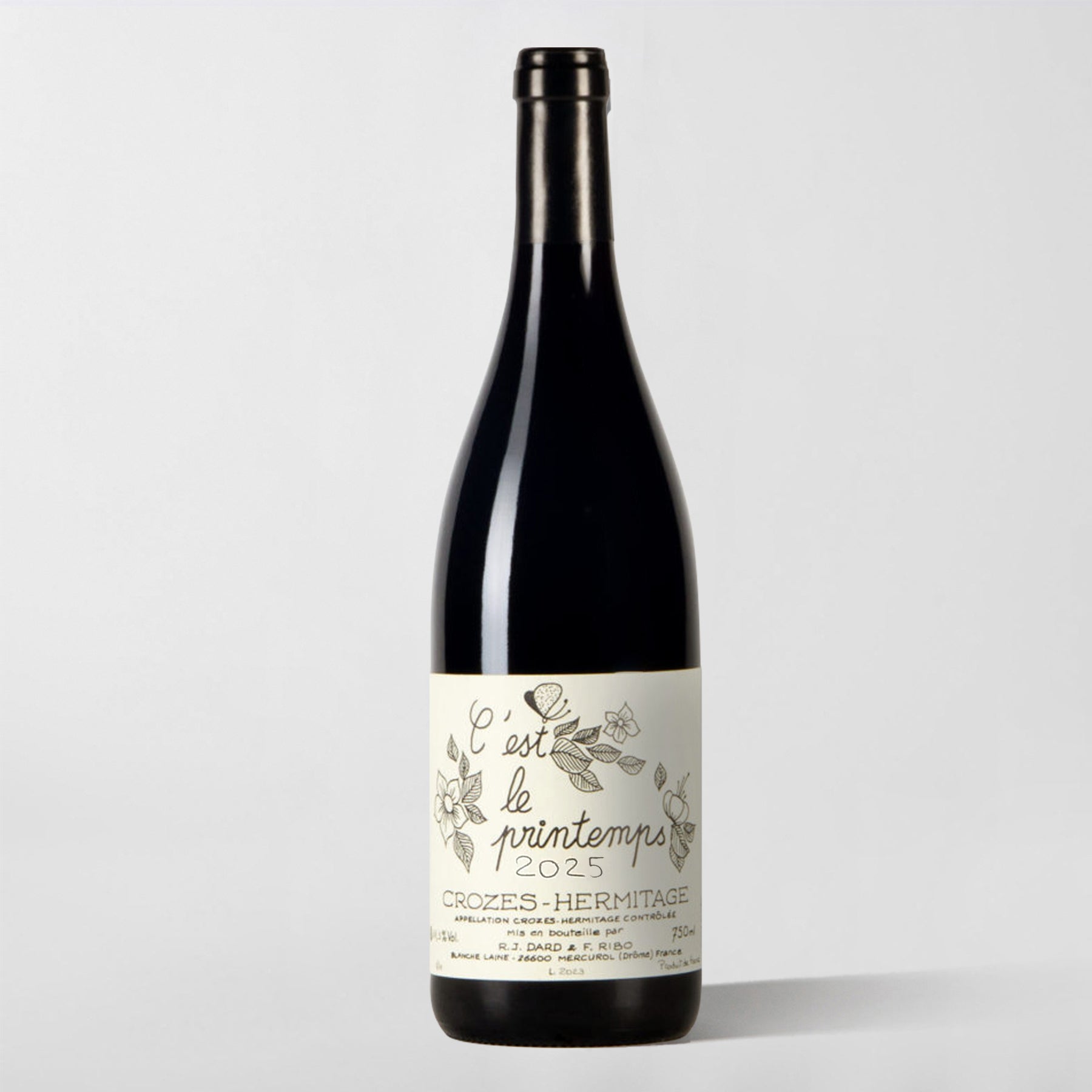Dard et Ribo, Crozes-Hermitage Rouge 'Printemps' 2025 (Pre-Sale Arriving 6/25)