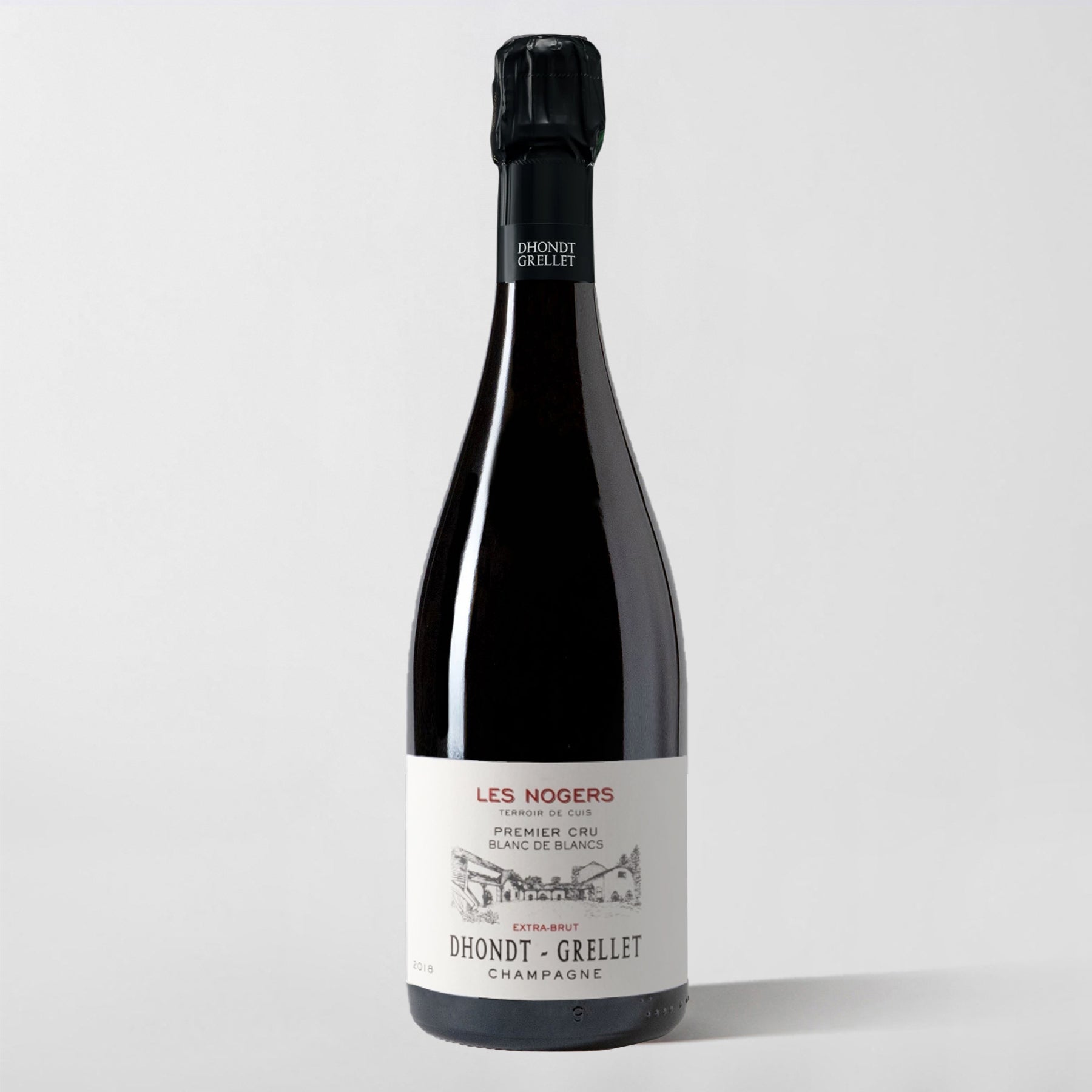 Dhondt-Grellet, Blanc de Blancs 'Les Nogers Millesime' 2018 - Parcelle Wine
