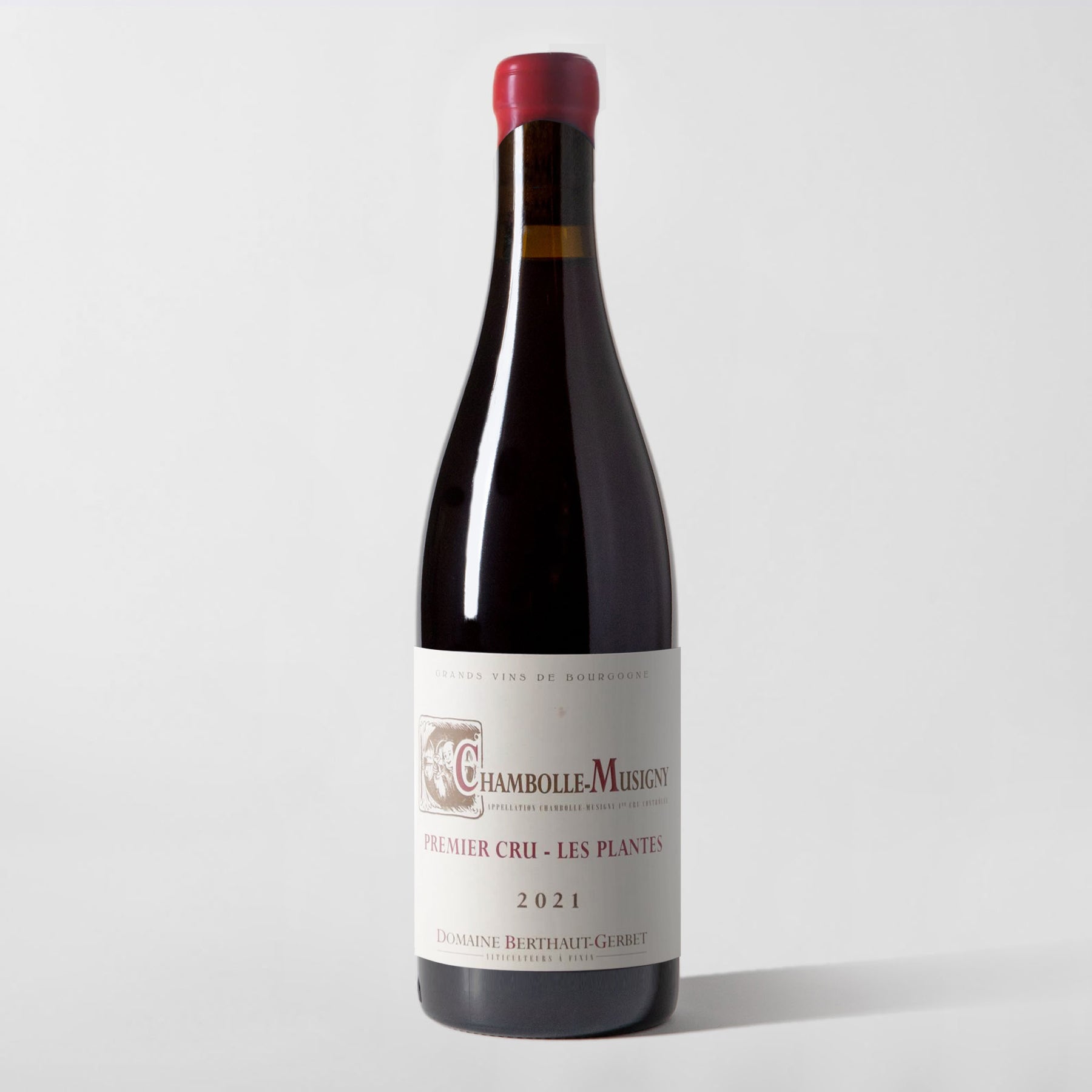 Domaine Berthaut-Gerbet, Chambolle-Musigny Premier Cru 'Les Plantes' 2021 - Parcelle Wine
