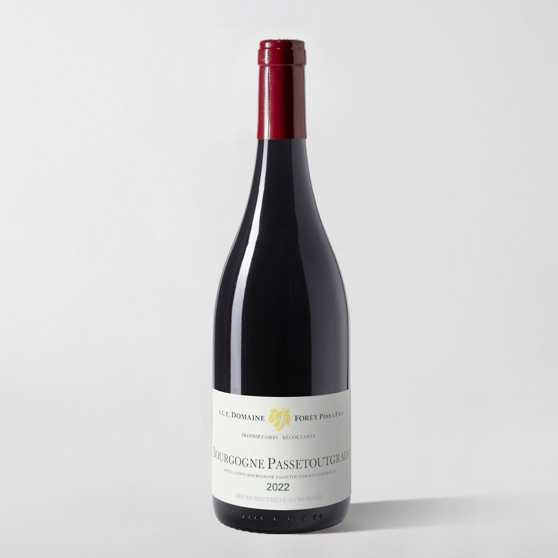 Domaine Forey, Bourgogne Passetoutgrain 2022 - Parcelle Wine