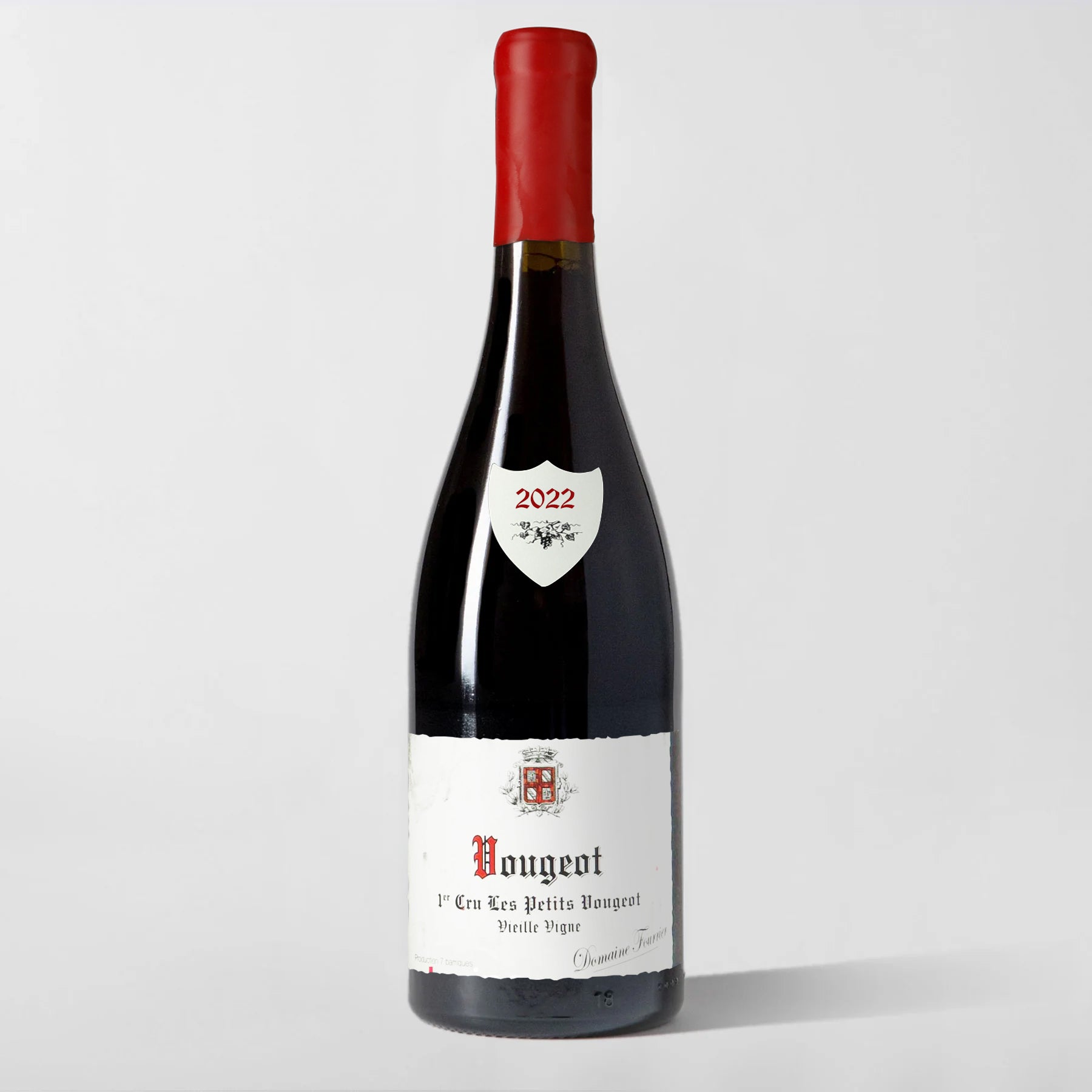Domaine Fourrier, Vougeot Premier Cru 'Les Petits Vougeots' Vieilles Vignes 2022 (Pre-Sale Arriving 4/30) - Parcelle Wine