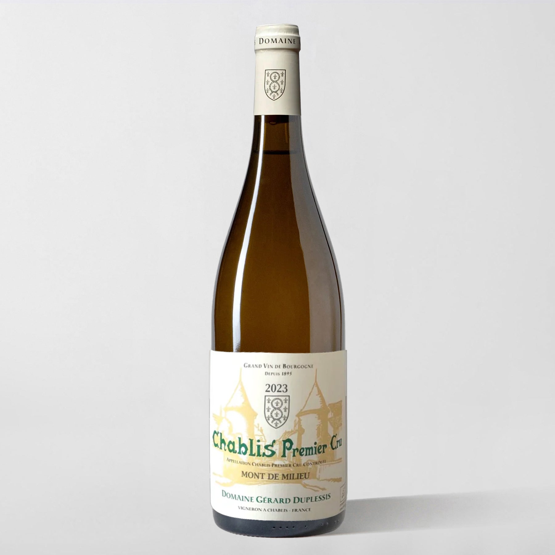 Domaine Gérard Duplessis, Chablis Premier Cru 'Mont de Milieu' 2023 - Parcelle Wine