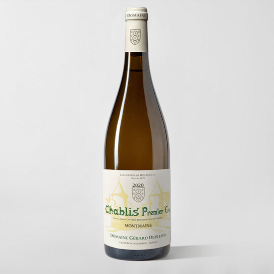 Domaine Gérard Duplessis, Chablis Premier Cru 'Montmains' 2020 - Parcelle Wine