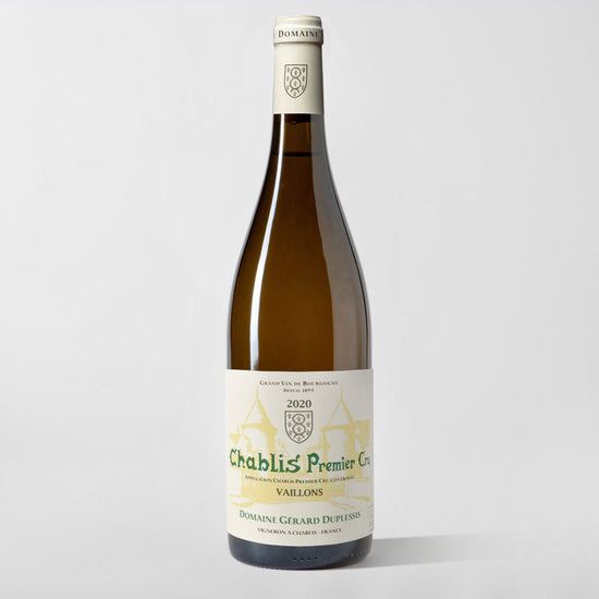 Domaine Gérard Duplessis, Chablis Premier Cru 'Vaillons' 2020 - Parcelle Wine