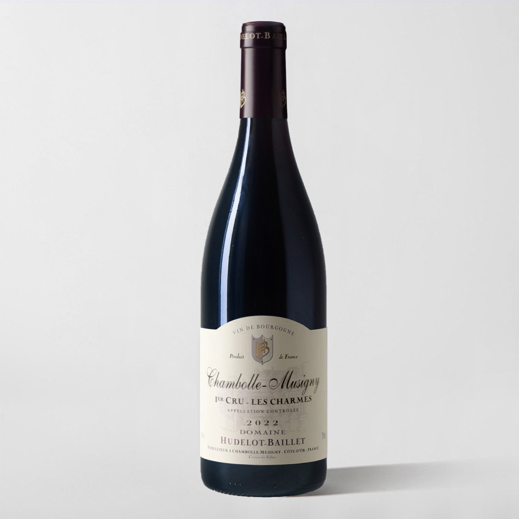 Domaine Hudelot Baillet, Chambolle-Musigny Premier Cru 'Les Charmes' 2022 - Parcelle Wine