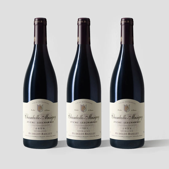 Domaine Hudelot Baillet, 'Les Charmes' Vertical 3-pack - Parcelle Wine
