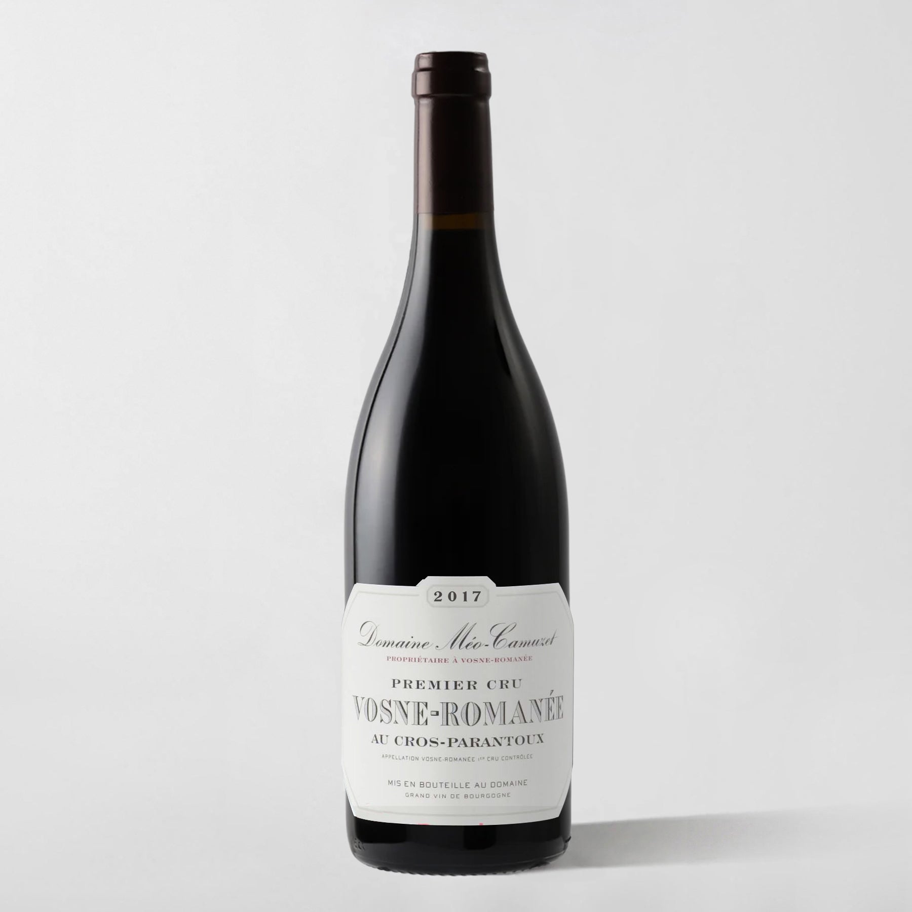 Domaine Méo-Camuzet, Vosne-Romanée Premier Cru 'Au Cros-Parantoux' 2017 - Parcelle Wine