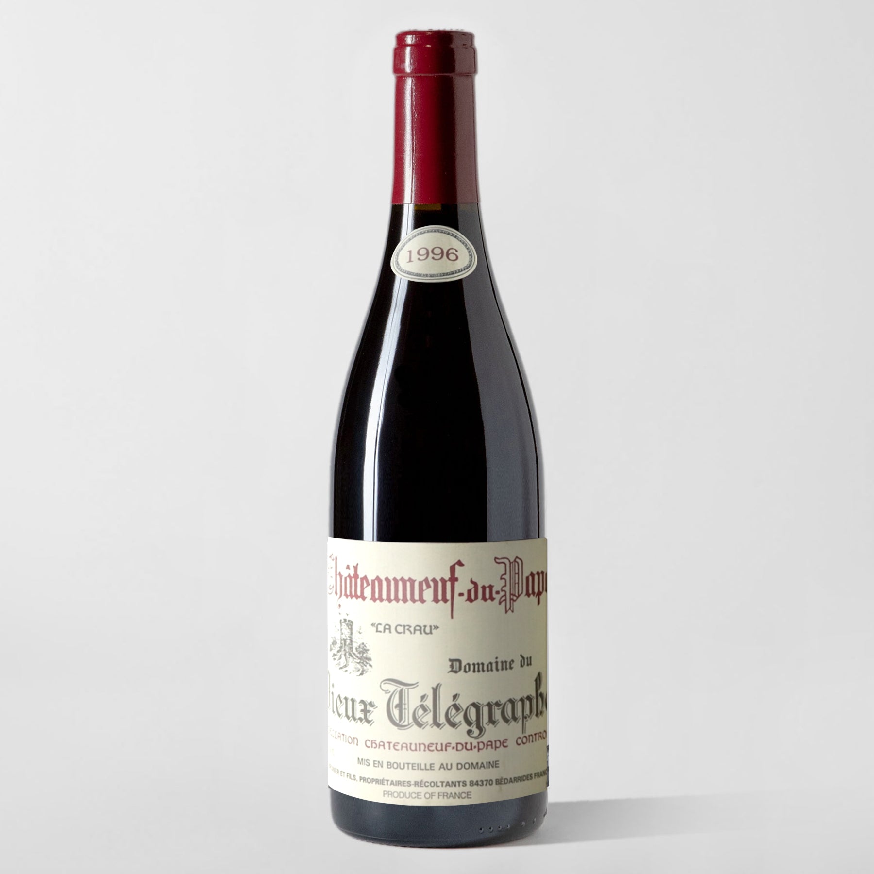 Domaine Vieux Télégraphe, Chateauneuf-du-Pape 'La Crau' 1996 Magnum - Parcelle Wine