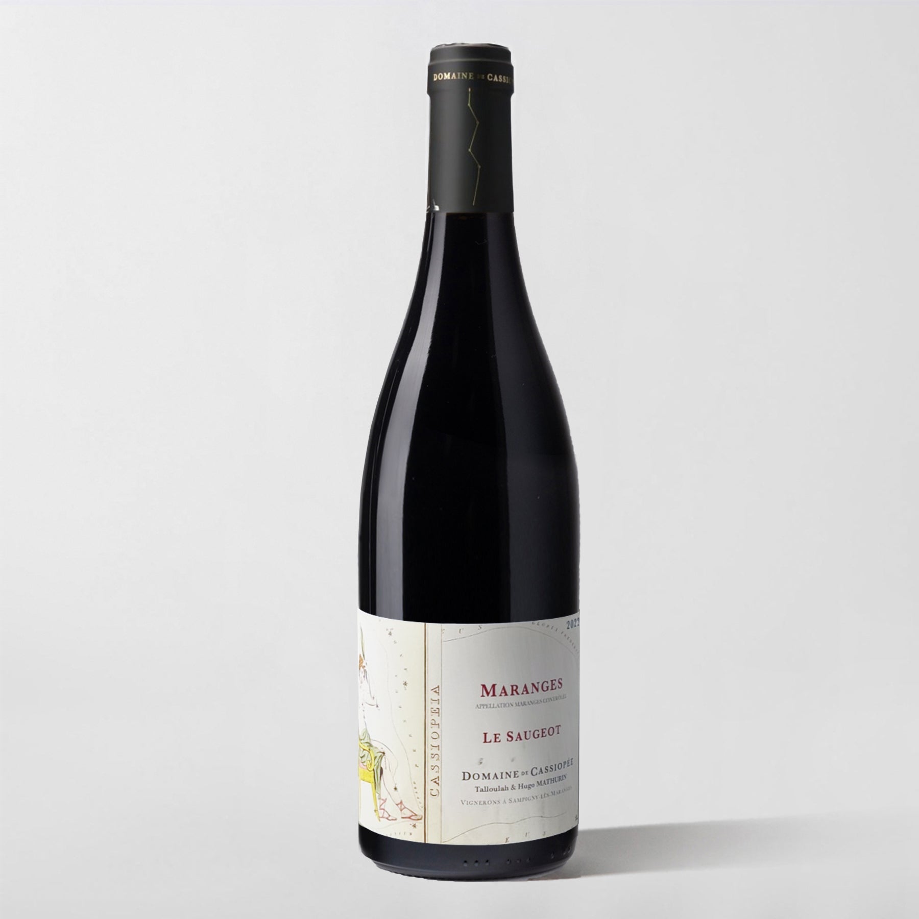 Domaine de Cassiopée, Maranges Rouge 'Le Saugeot' 2022 - Parcelle Wine