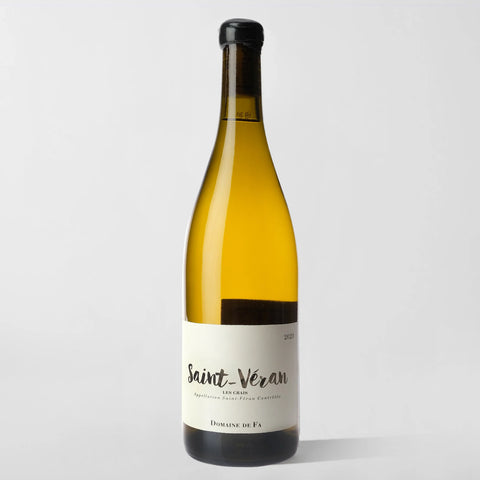 Domaine de Fa (Maxime and Antoine Graillot), Saint-Véran 'Les Crais' 2021 - Parcelle Wine
