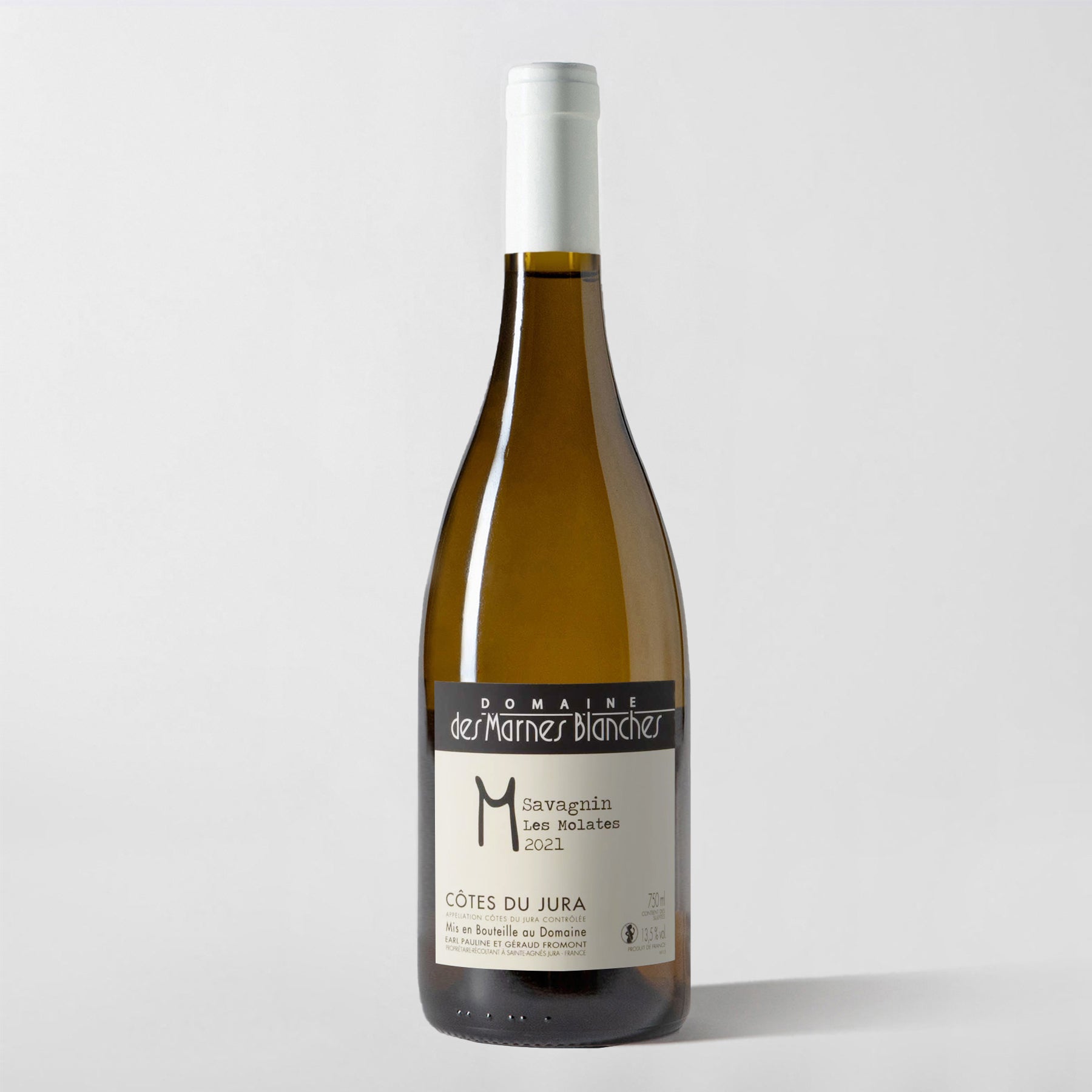 Domaine des Marnes Blanches, Côtes du Jura Savagnin 'Molates' 2021 - Parcelle Wine