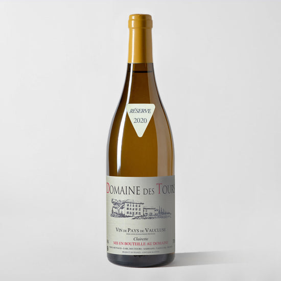 Domaine des Tours, Vin de Pays du Vaucluse Blanc 2020