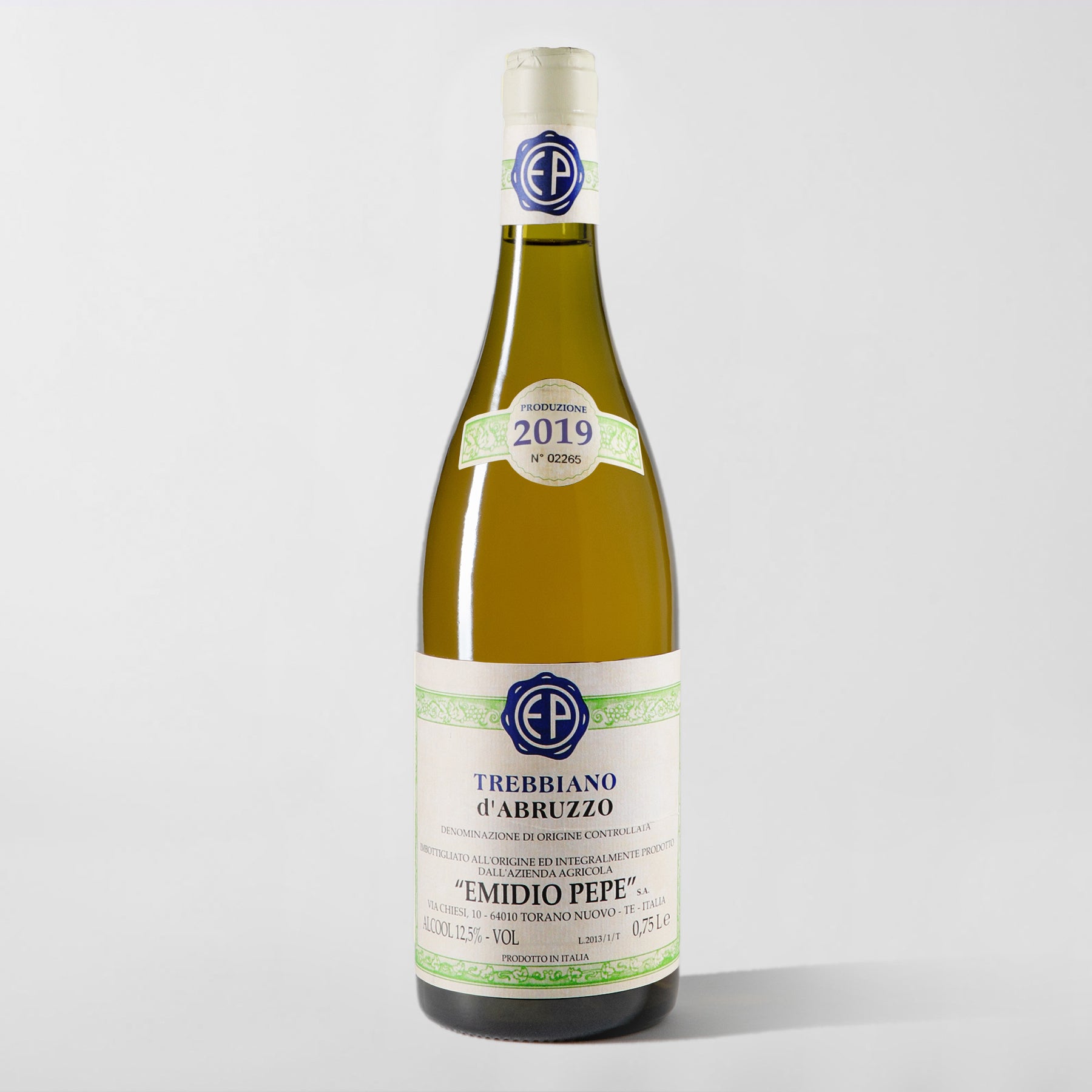 Emidio Pepe, Trebbiano d'Abruzzo 2019 - Parcelle Wine