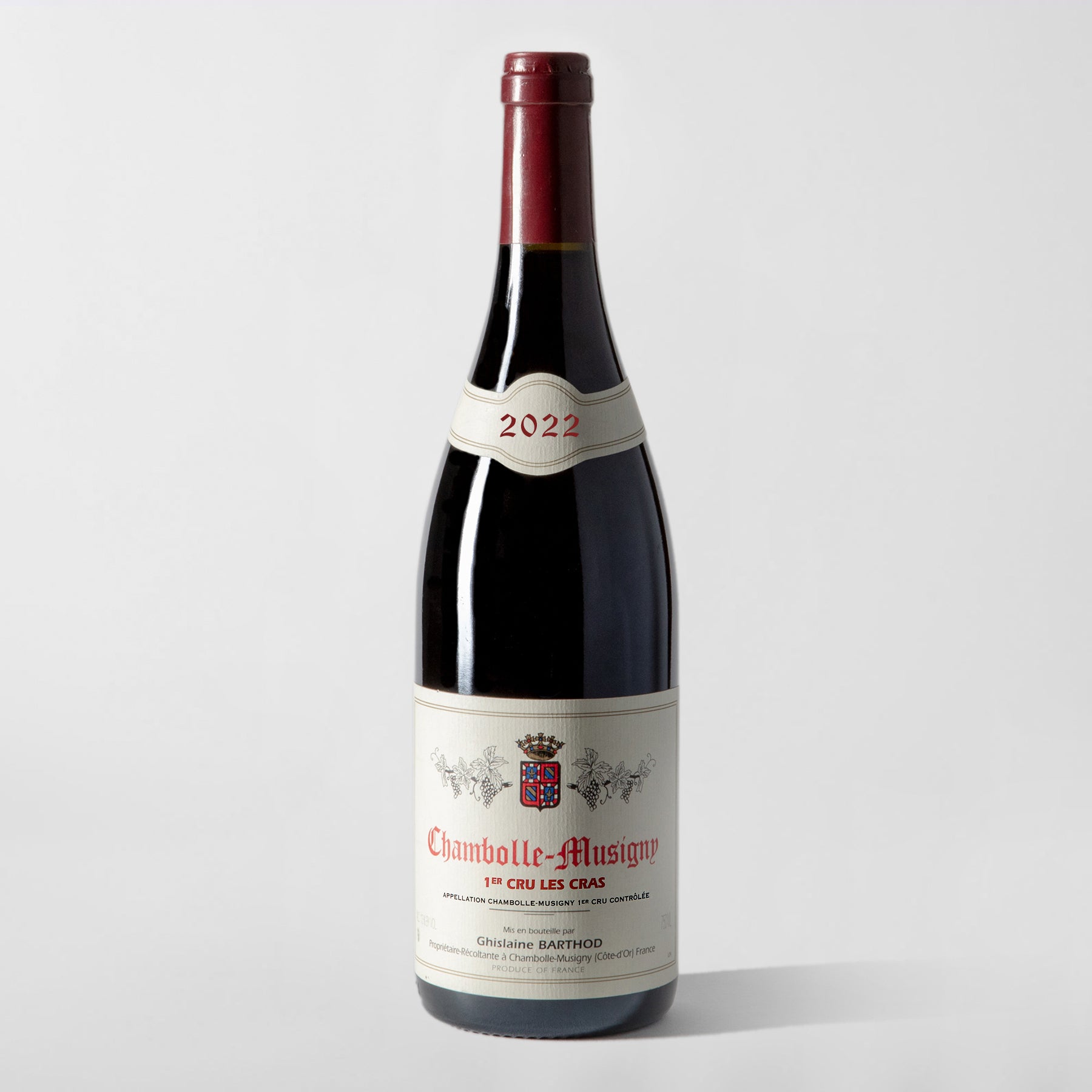 Ghislaine Barthod, Chambolle-Musigny Premier Cru 'Les Cras' 2022 - Parcelle Wine