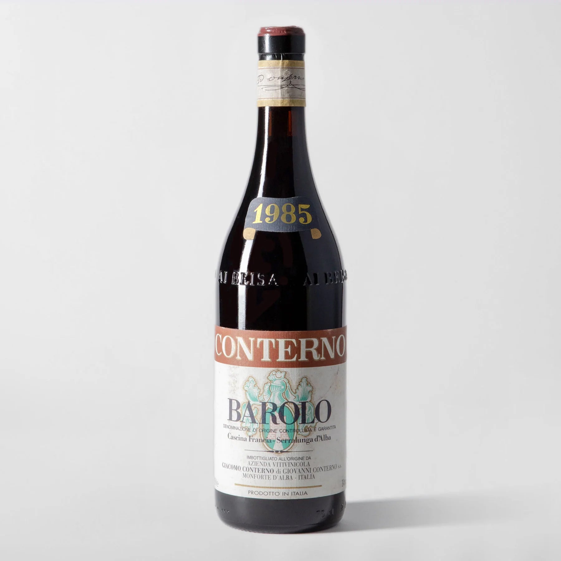 Giacomo Conterno, Barolo 'Cascina Francia' 1985 - Parcelle Wine