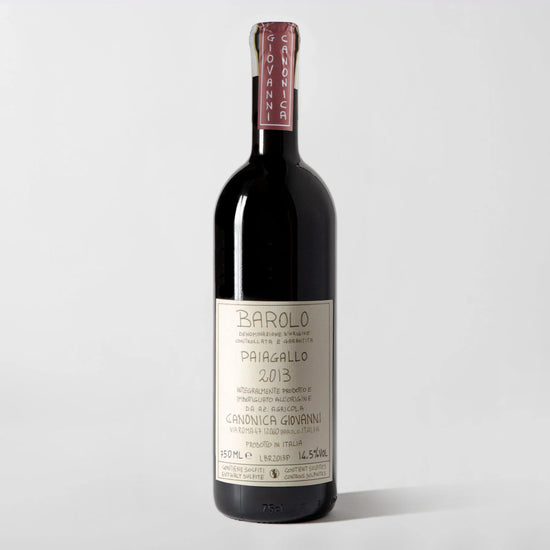 Giovanni Canonica, Barolo 'Paiagallo' 2013 - Parcelle Wine
