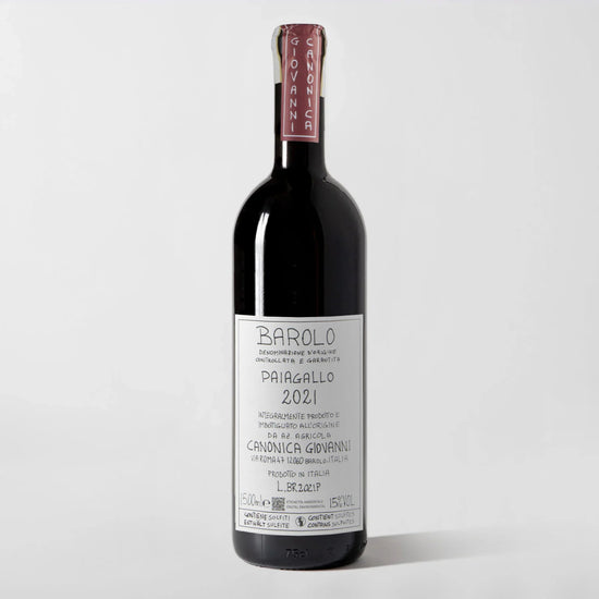 Giovanni Canonica, Barolo 'Paiagallo' 2021 - Parcelle Wine