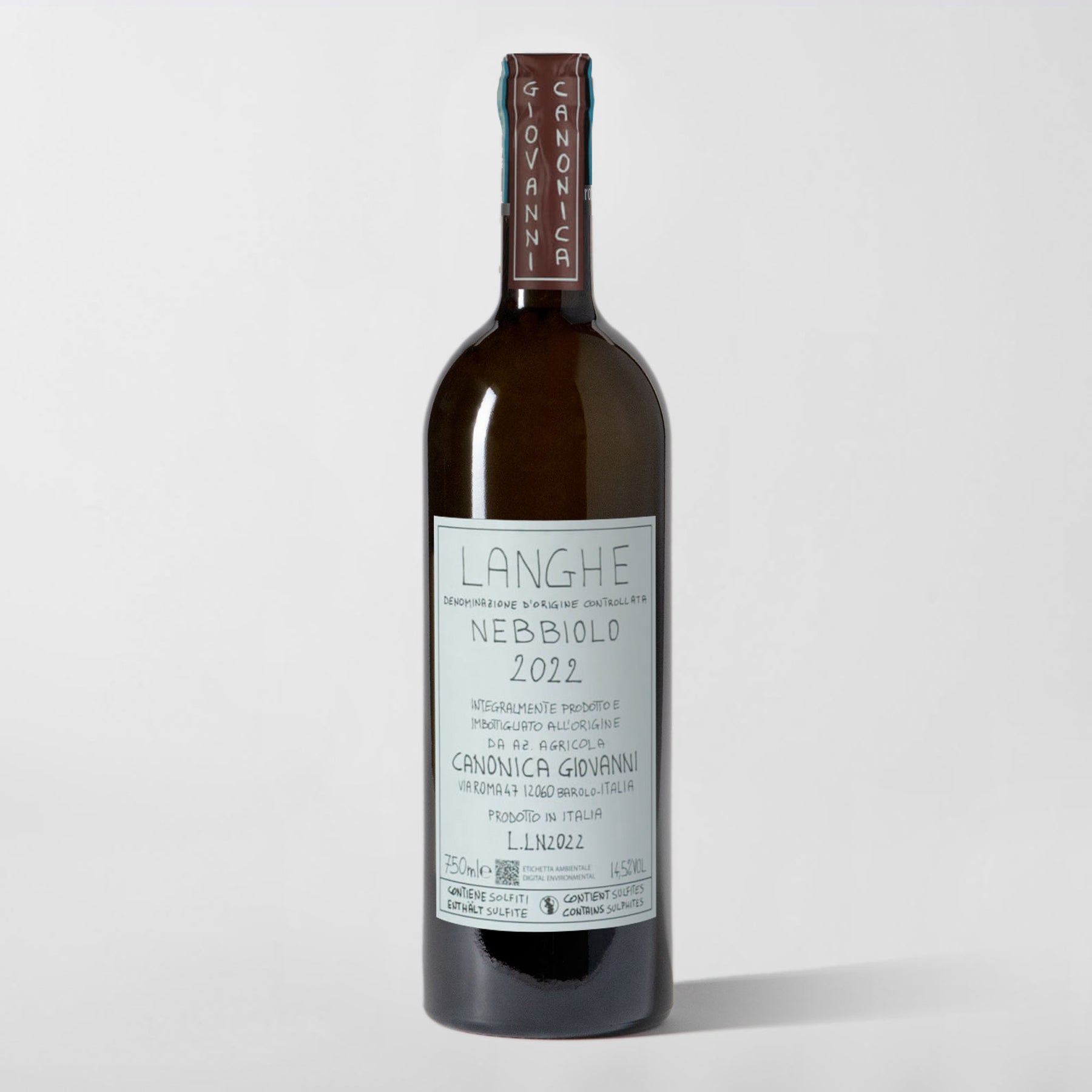 Giovanni Canonica, Langhe Nebbiolo 2022 - Parcelle Wine