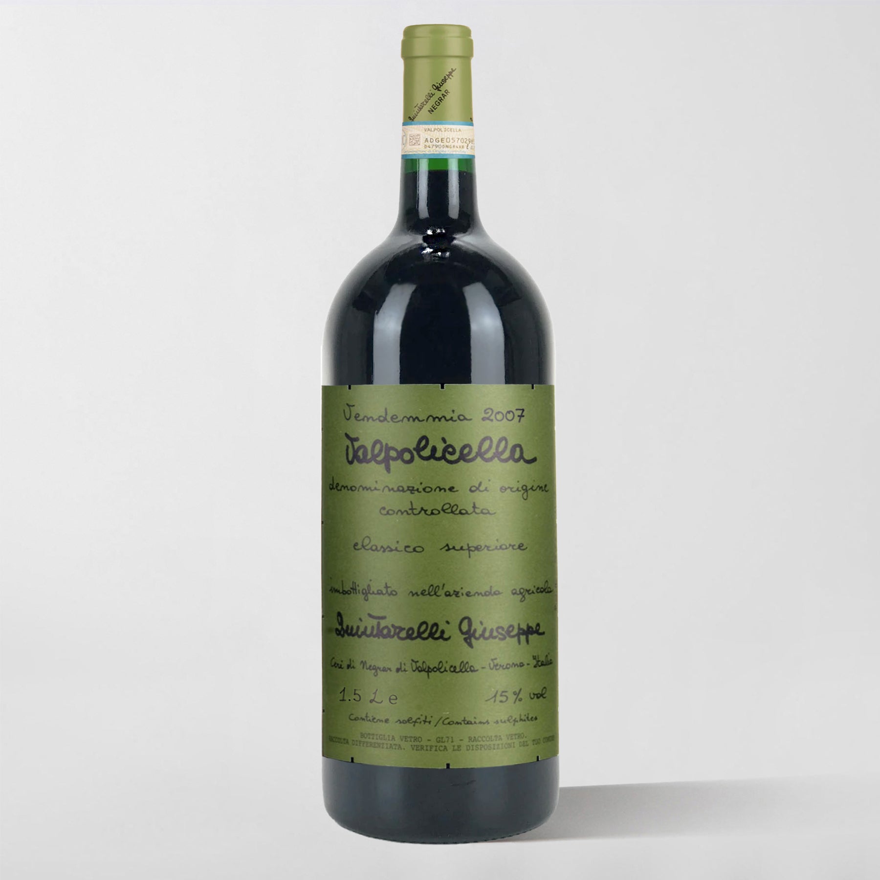 Giuseppe Quintarelli, Valpolicella Classico Superiore 2007 Double Magnum (Pre-Sale Arriving 6/4)