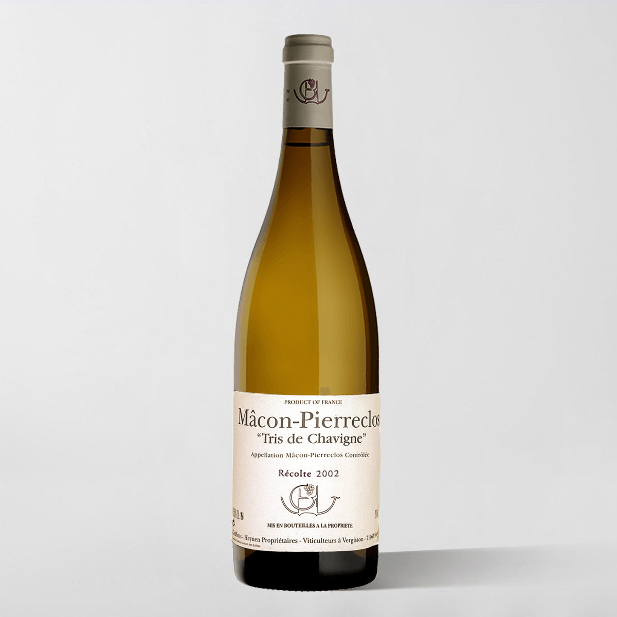 Guffens-Heynen, Mâcon-Pierreclos 'Tri Chavigne' 2002