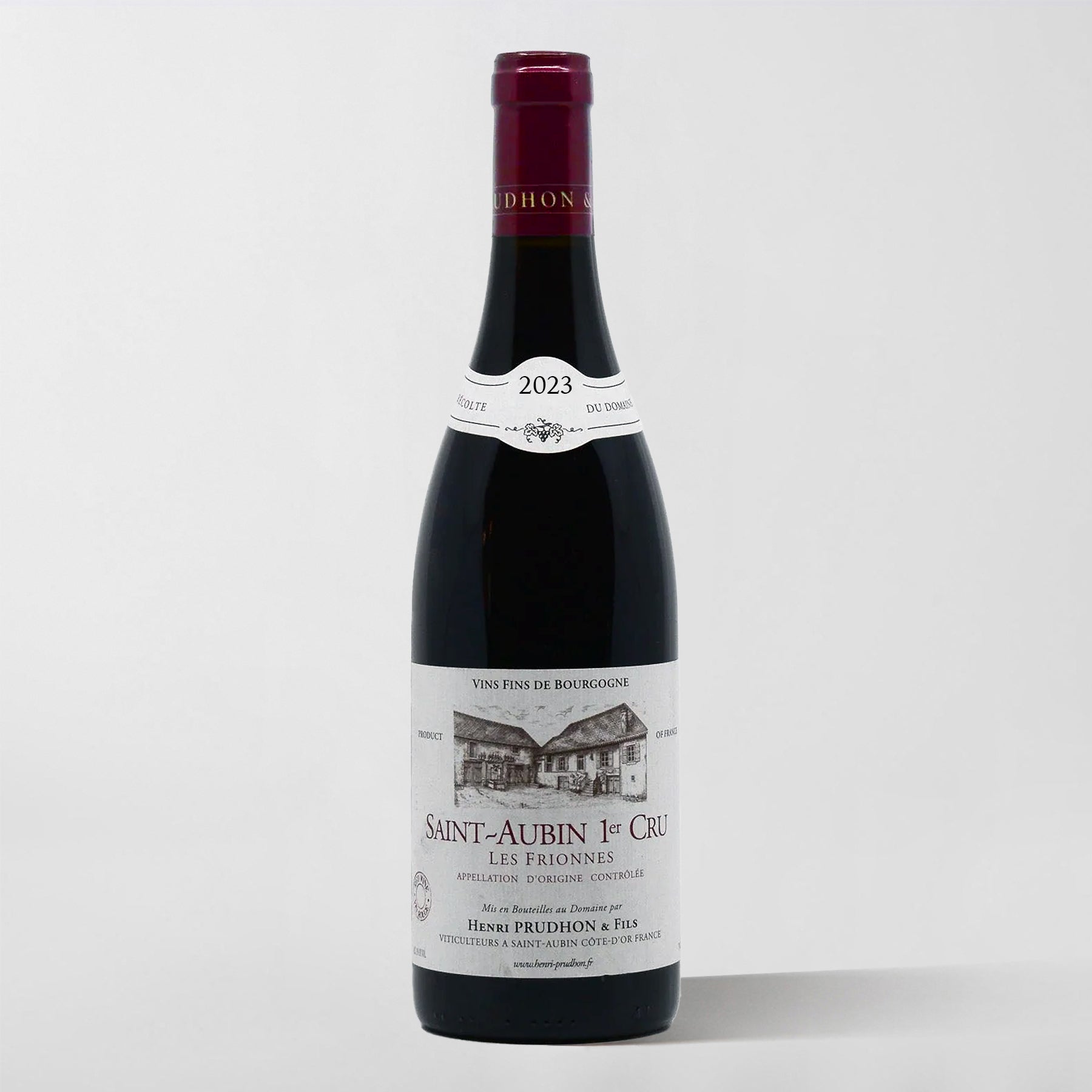 Henri Prudhon & Fils, Saint-Aubin Rouge Premier Cru 'Les Frionnes' 2023 (Pre-Sale Arriving Early April) - Parcelle Wine