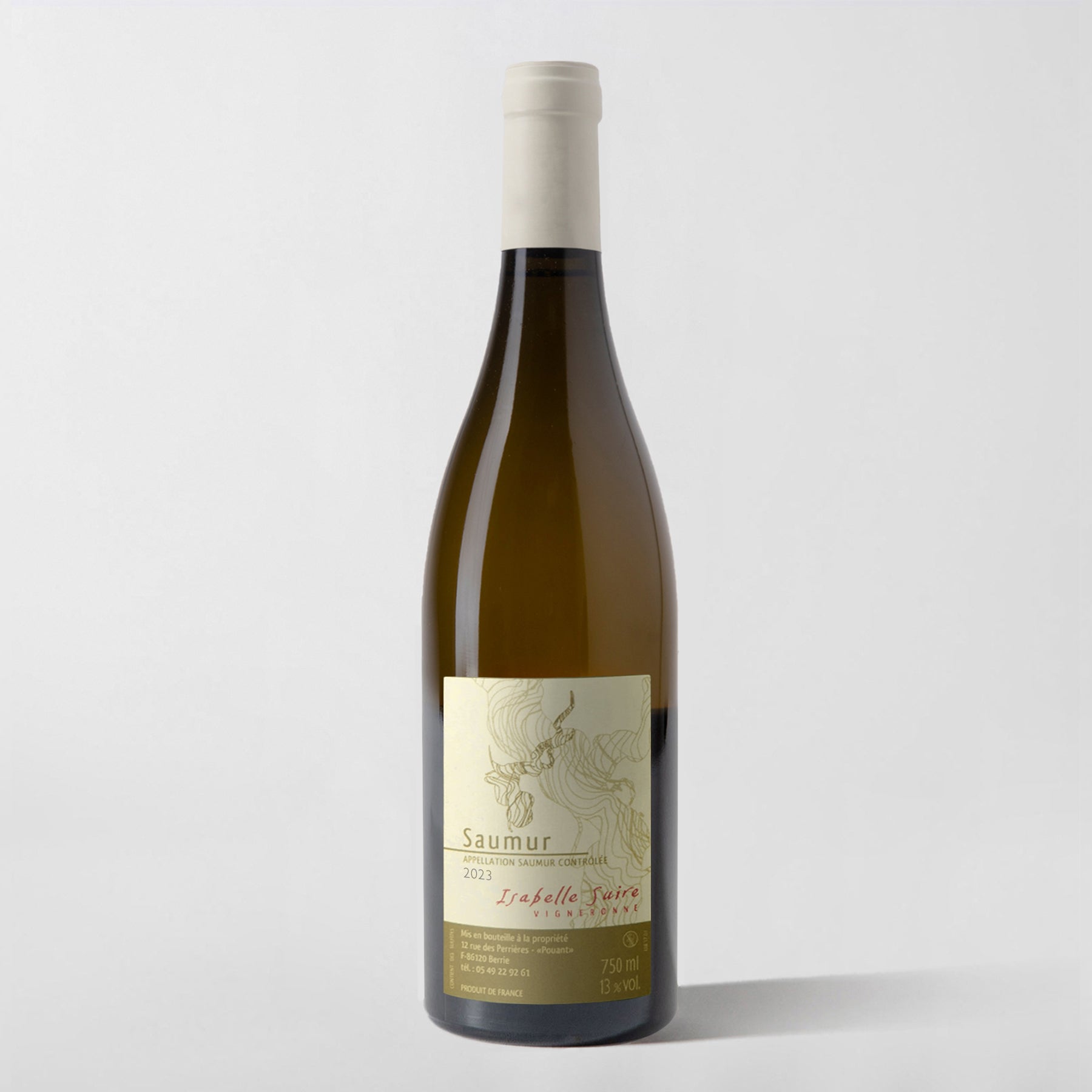 Isabelle Suire, Saumur Blanc 2023 - Parcelle Wine