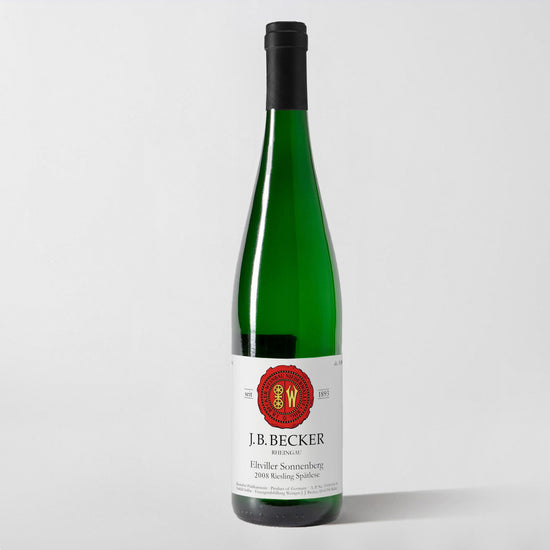 J.B. Becker, 'Eltviller Sonnenberg' Riesling Spätlese 2008 (Pre-Sale Arriving 9/30)