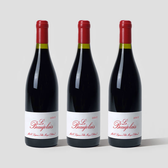 M. Lapierre, Le Beaujolais Rouge 2023 3-pack - Parcelle Wine