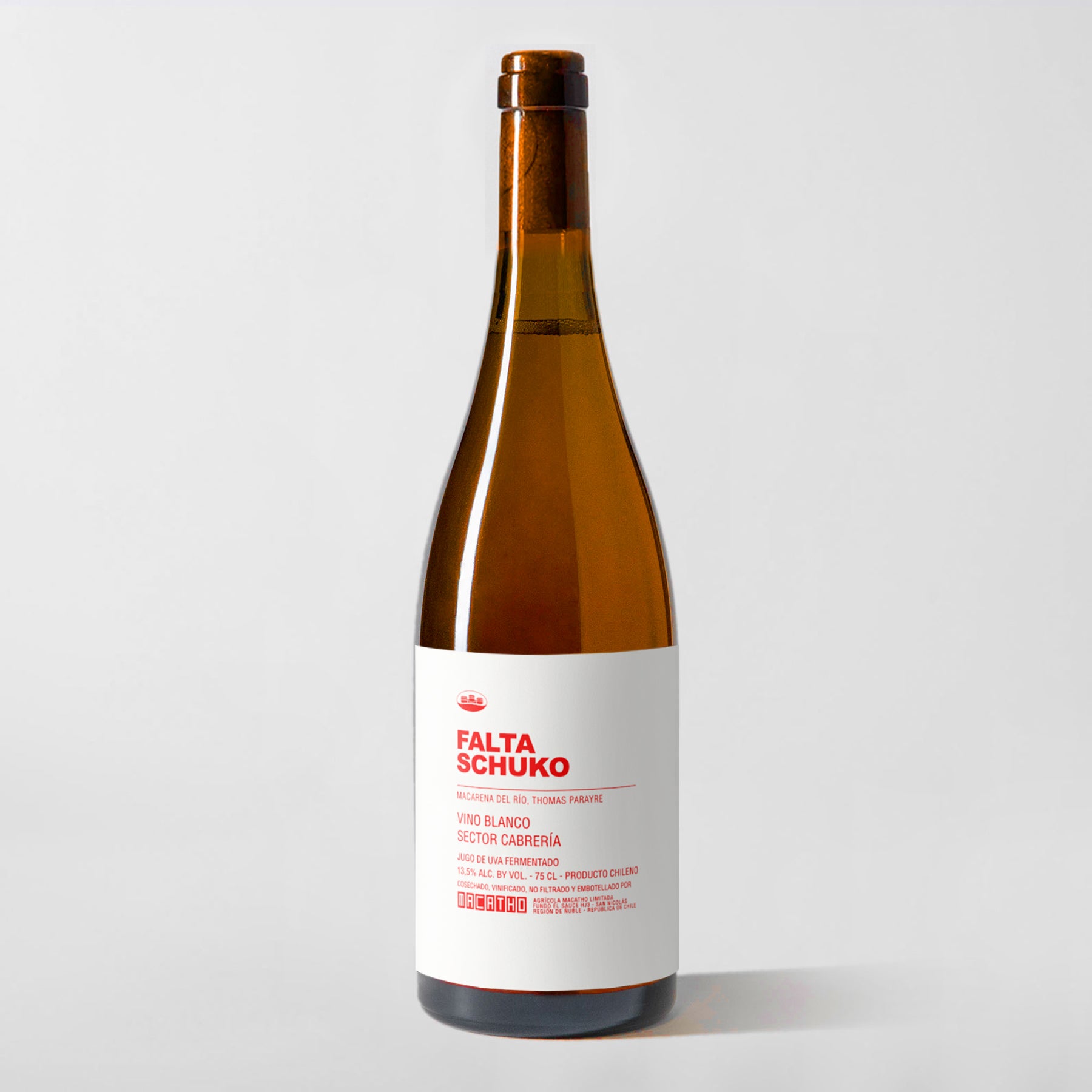 Macatho, 'Falta Schuko' Chile Orange 2020 - Parcelle Wine