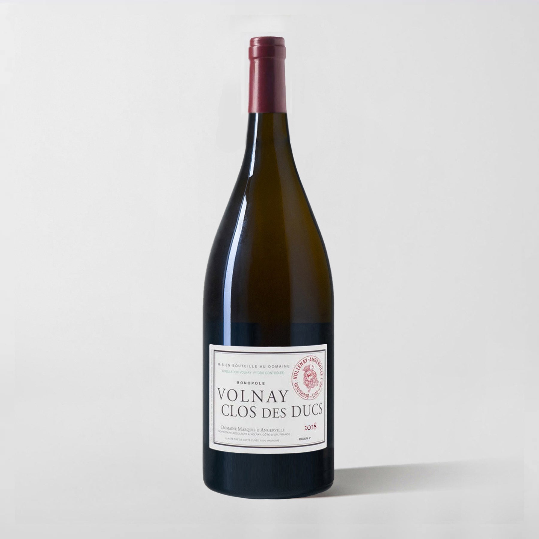 Marquis d'Angerville, Volnay Premier Cru 'Clos des Ducs' 2018 Magnum - Parcelle Wine