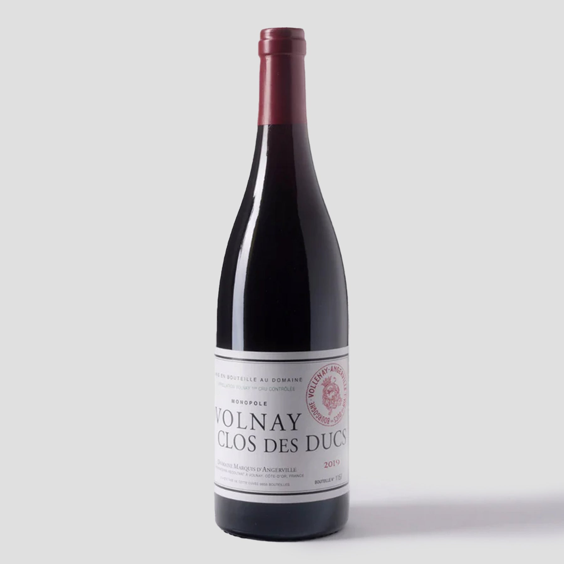 Marquis d'Angerville, Volnay Premier Cru 'Clos des Ducs' 2019 - Parcelle Wine