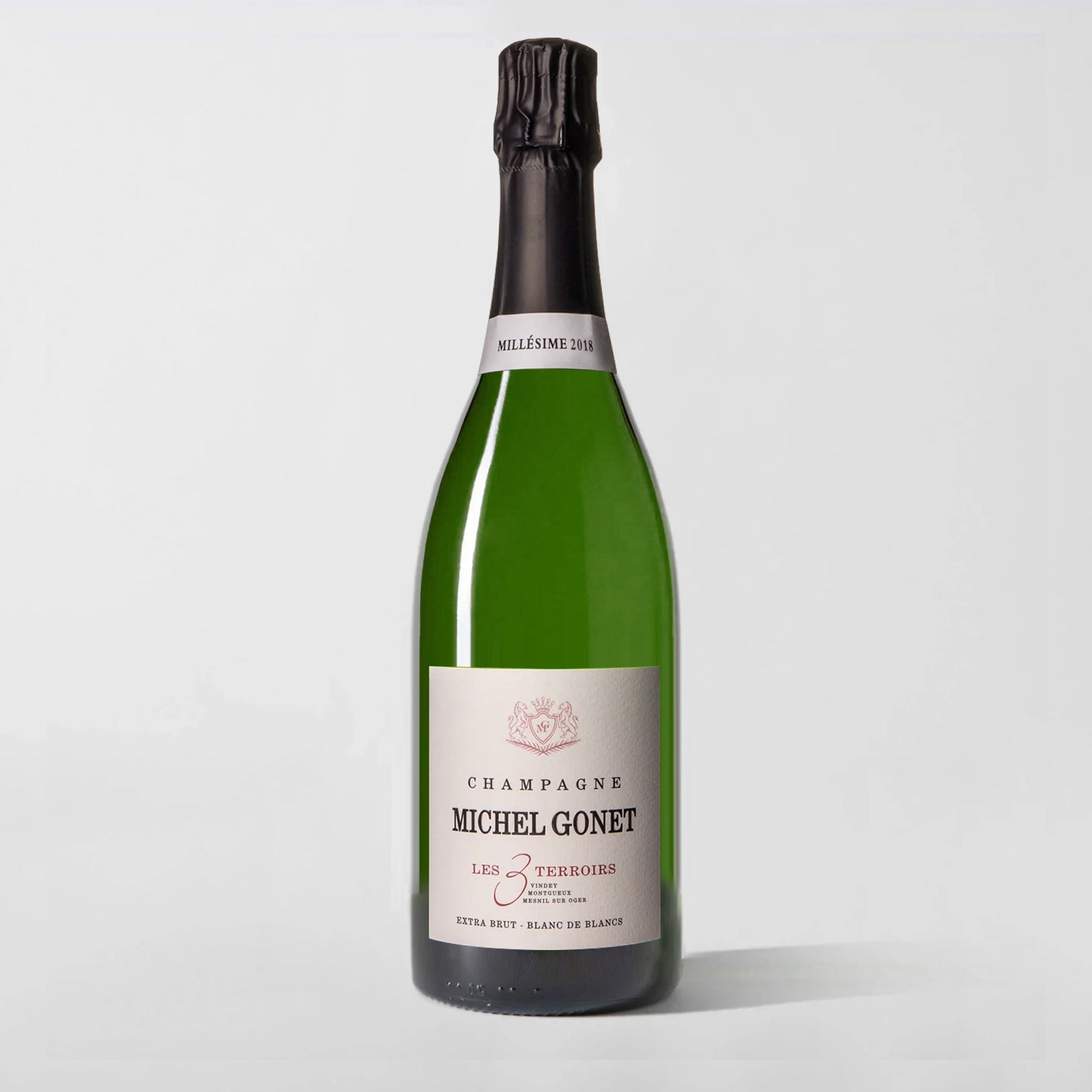Michel Gonet, Blanc de Blancs 'Les 3 Terroirs' 2018 - Parcelle Wine
