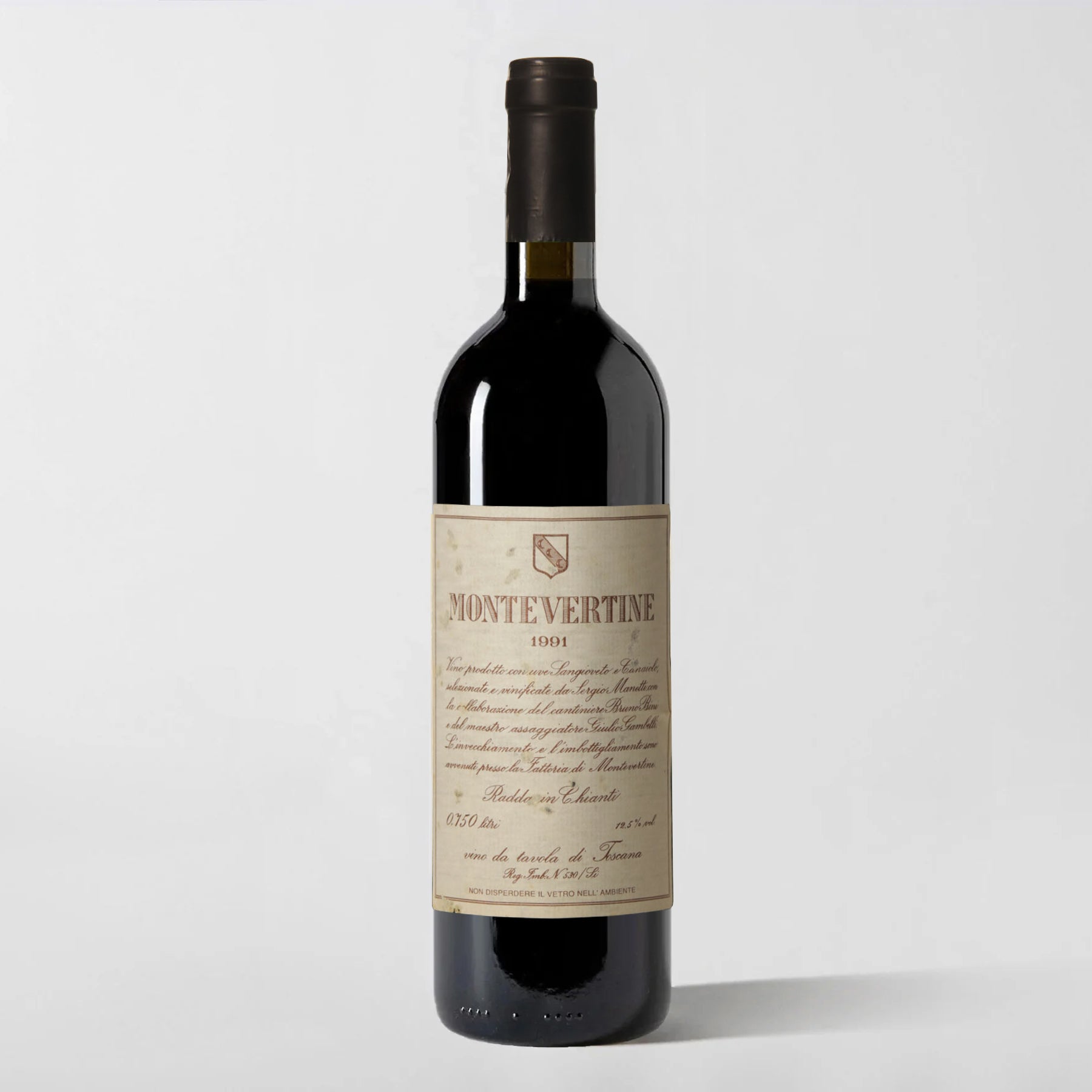 Montevertine, Toscana 1991 - Parcelle Wine