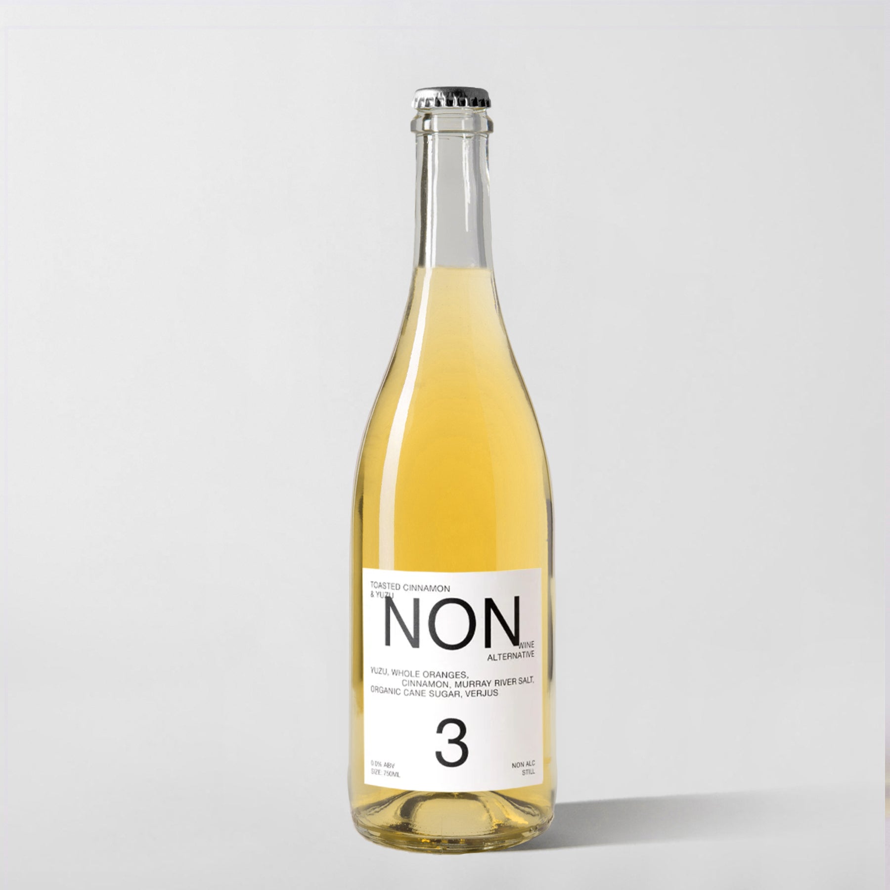 NON3, Toasted Cinnamon & Yuzu (zero proof) - Parcelle Wine