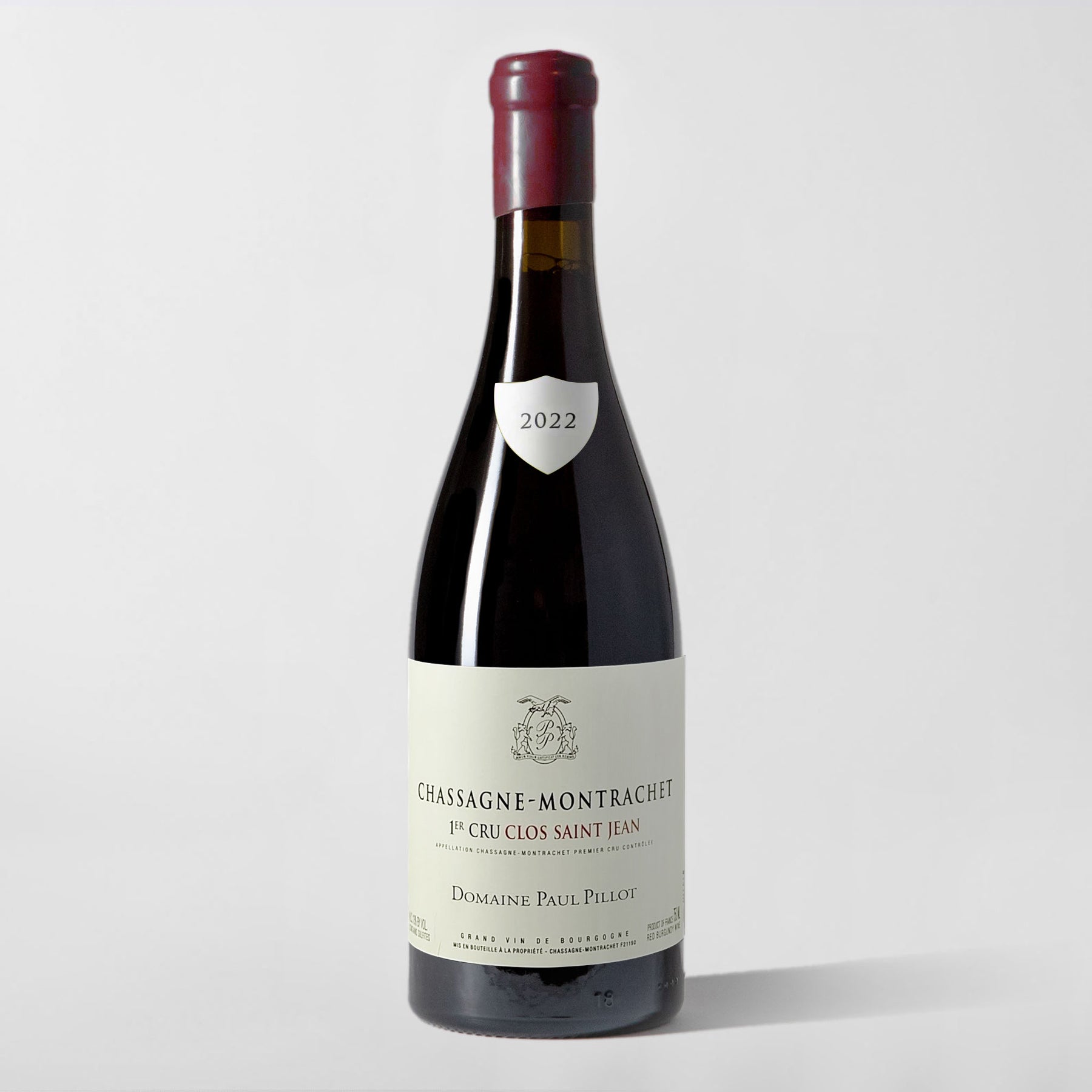 Paul Pillot, Chassagne-Montrachet Rouge Premier Cru 'Clos Saint Jean' 2022 - Parcelle Wine