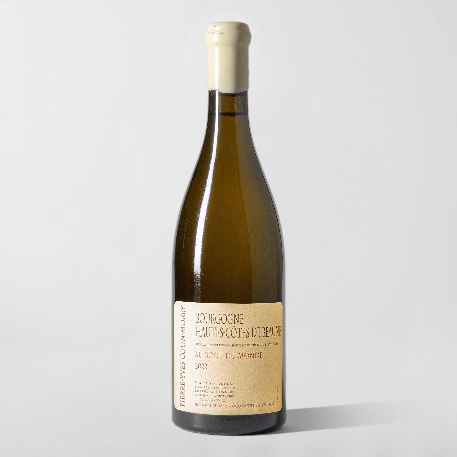 Pierre-Yves Colin-Morey, Hautes-Côtes de Beaune Blanc 'Au Bout du Monde' 2022 - Parcelle Wine