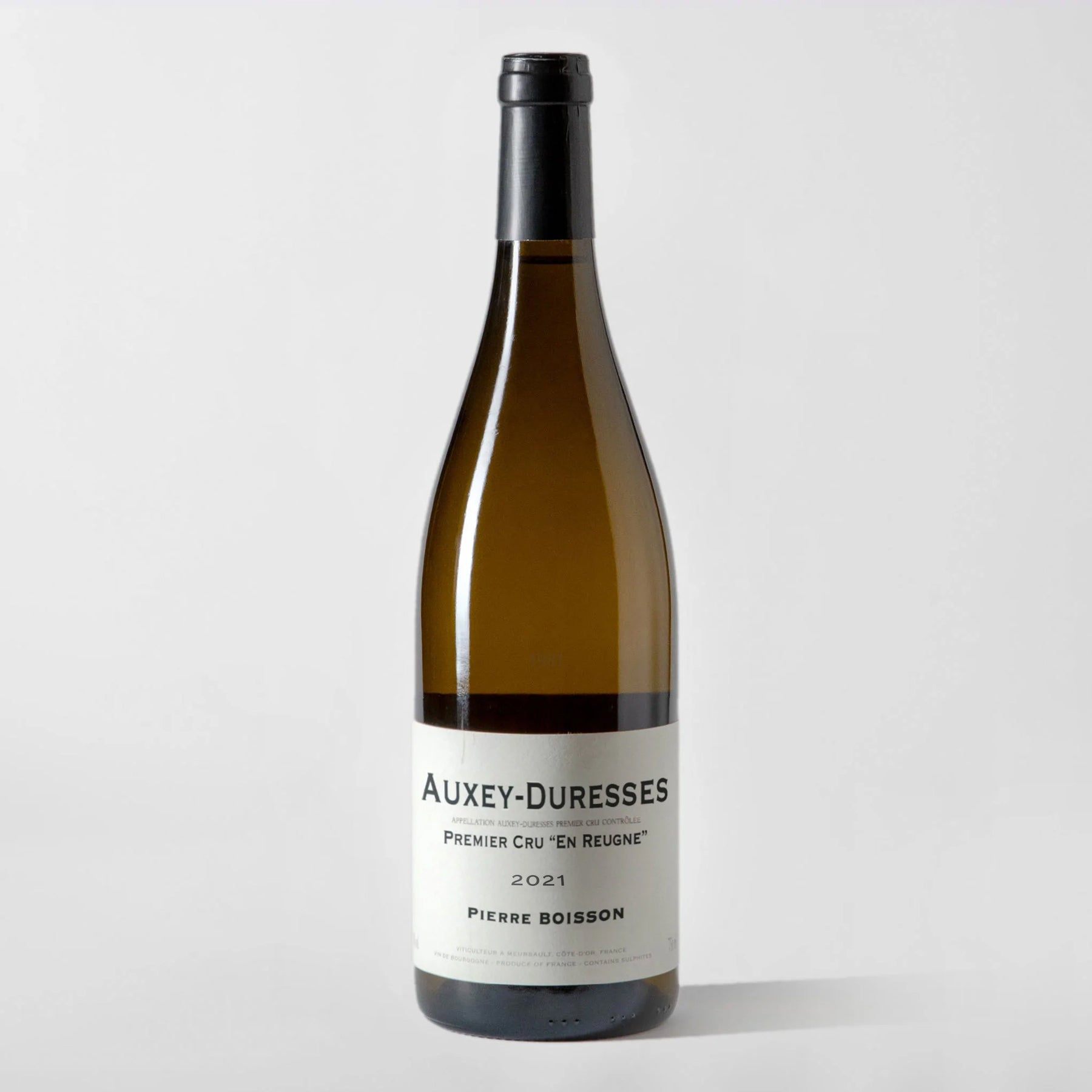 Pierre Boisson, Auxey-Duresses Blanc Premier Cru 'En Reugne' 2021 (Pre-Sale Arriving 1/22) - Parcelle Wine