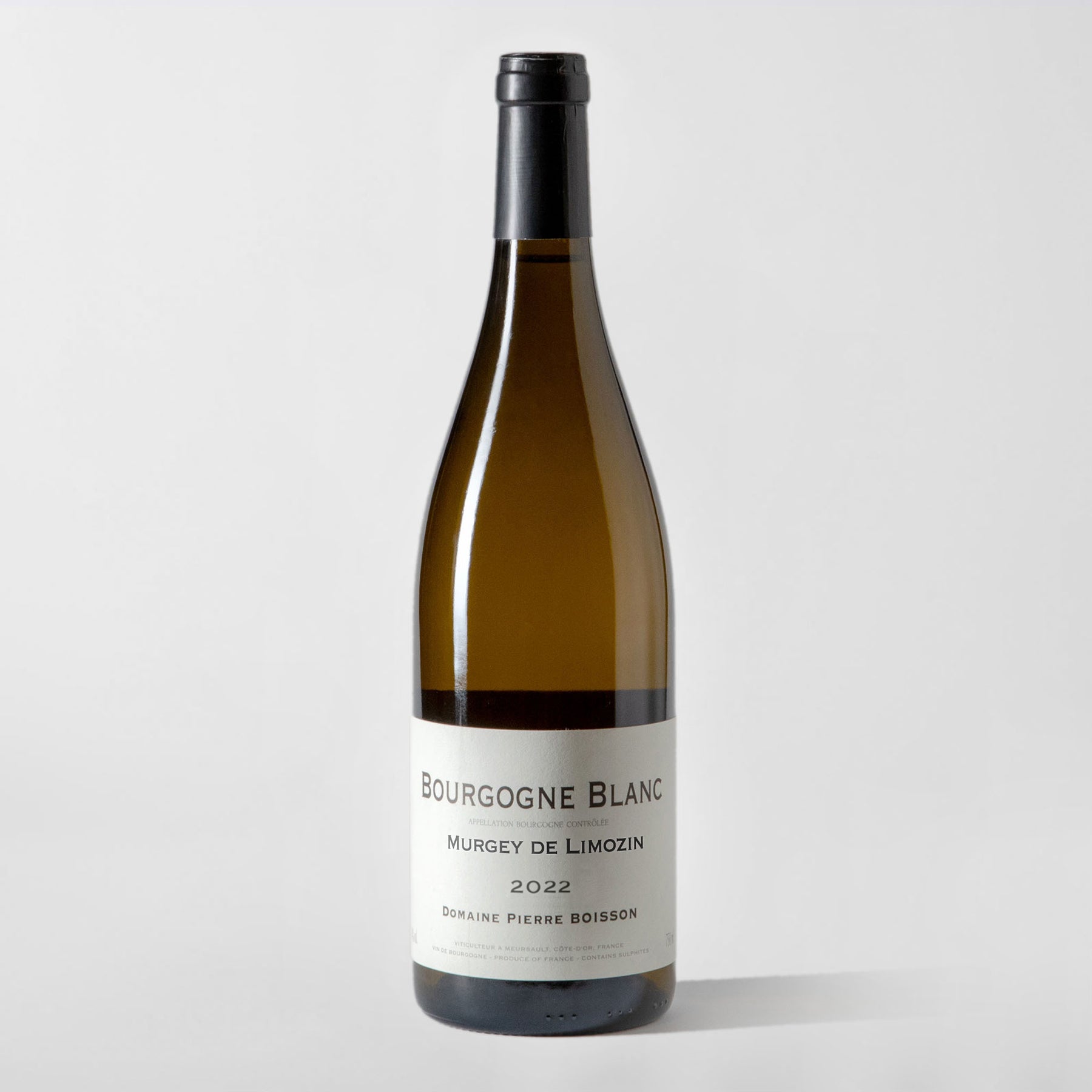 Pierre Boisson, Bourgogne Blanc 'Murgey de Limozin' 2022 - Parcelle Wine