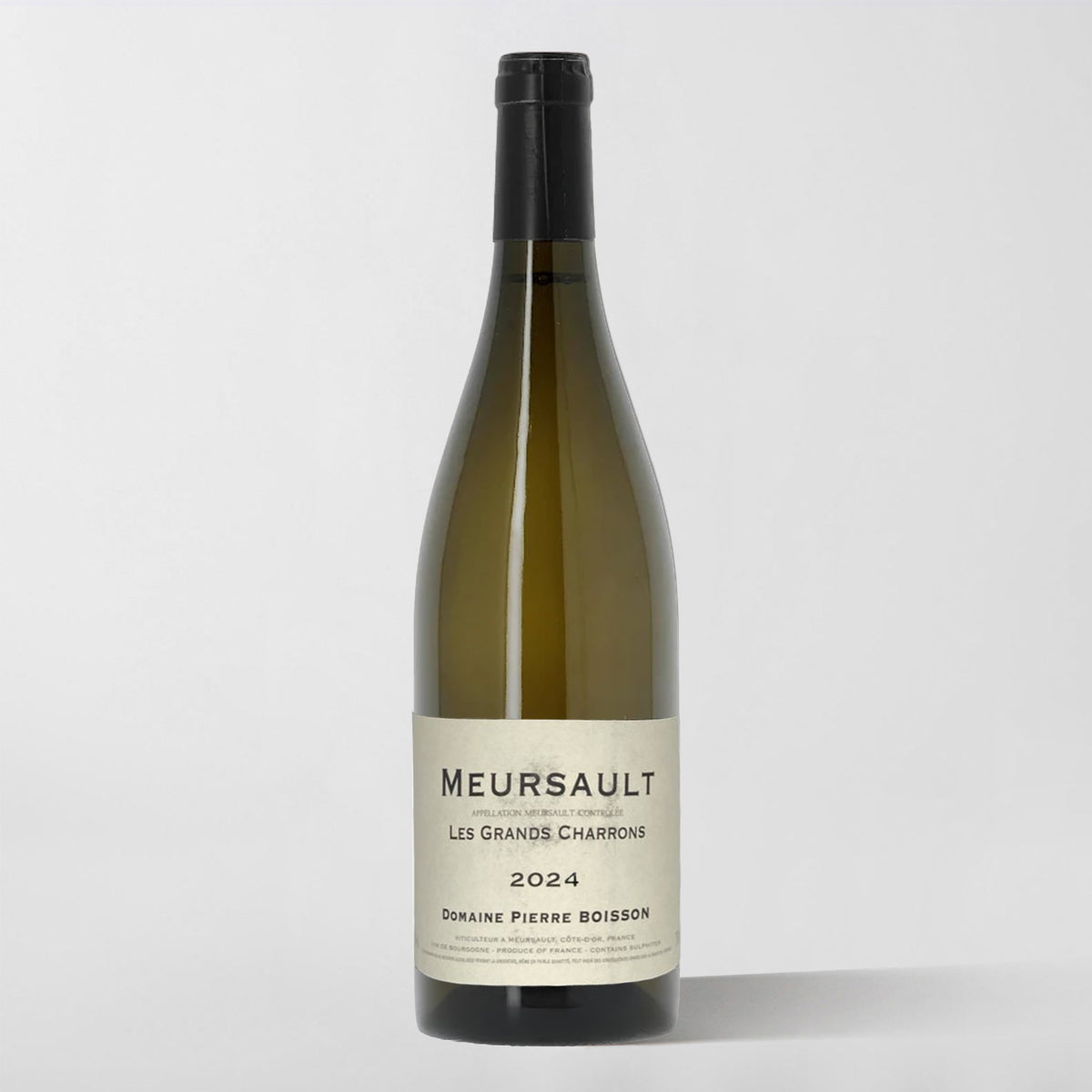 Pierre Boisson, Meursault 'Les Grands Charrons' 2024 (Pre-Sale Arriving Mid-November) - Parcelle Wine