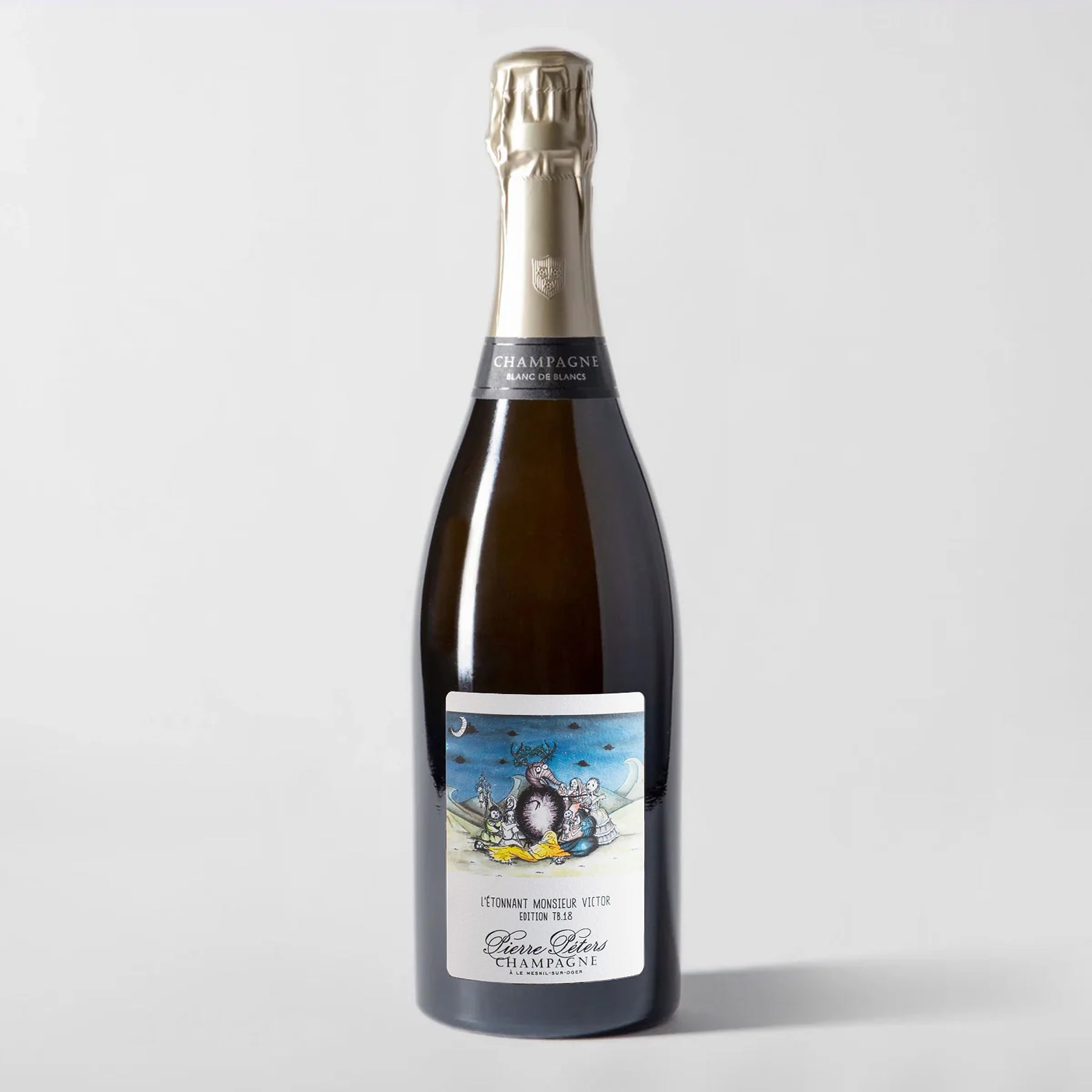 Pierre Péters, Blanc de Blancs Grand Cru 'L'Etonnant Monsieur Victor' Edition TB.18 - Parcelle Wine