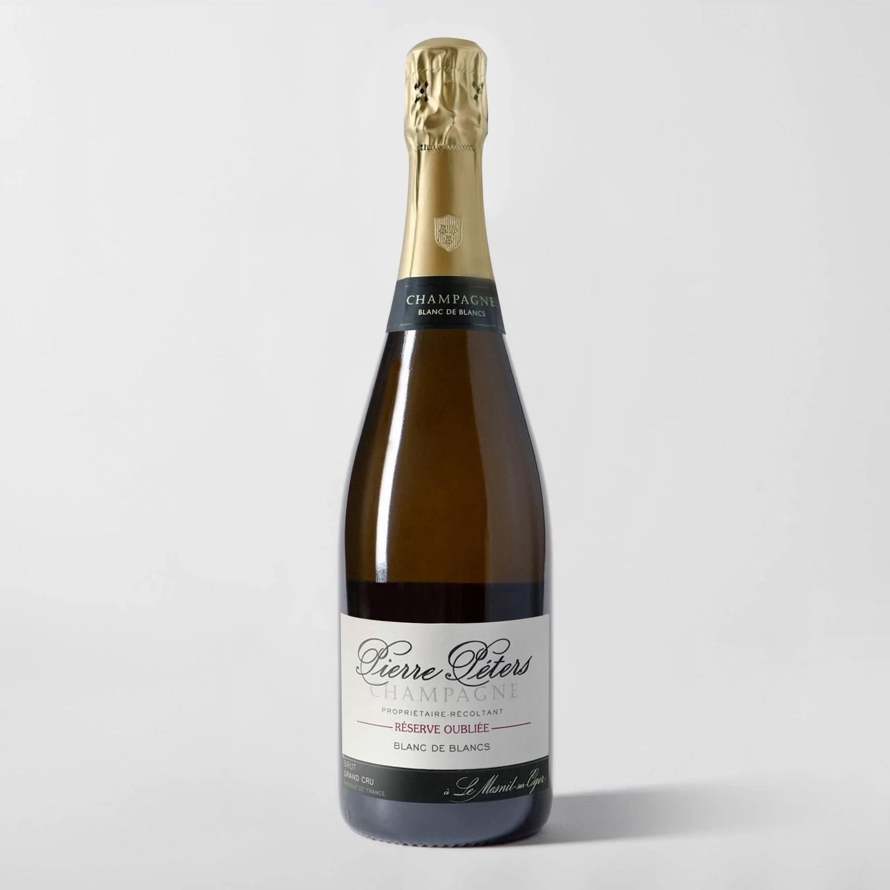 Pierre Péters, Blanc de Blancs Grand Cru 'Réserve Oubliée' - Parcelle Wine