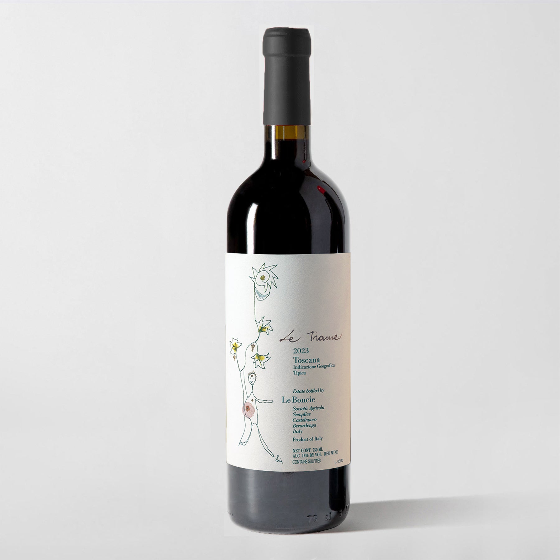 Podere Le Boncie, Rosso di Toscana 'Le Trame' 2023