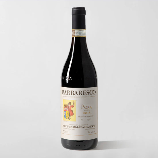 Produttori del Barbaresco, Barbaresco Riserva 'Pora' 2015 - Parcelle Wine