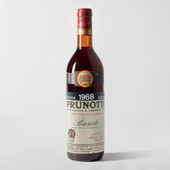 Prunotto, Barolo Riserva 1968 - Parcelle Wine