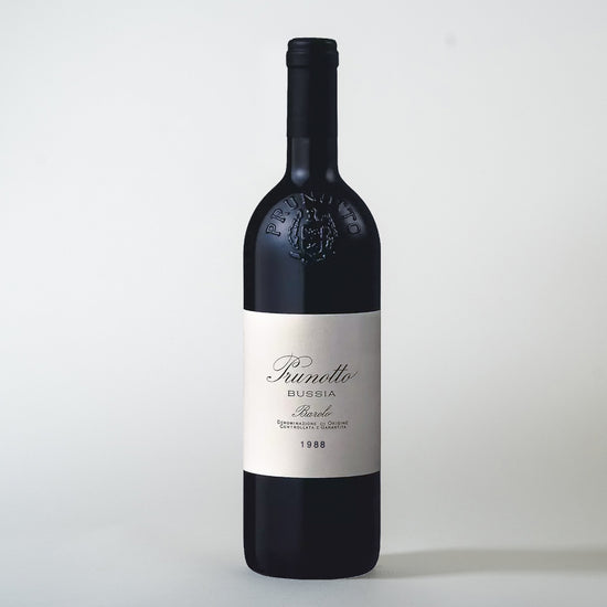 Prunotto, Barolo 'Bussia' 1988 - Parcelle Wine