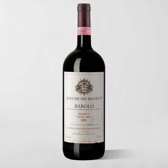 Rocche dei Manzoni, Barolo Riserva 'Vigna Big' 1989 Magnum - Parcelle Wine