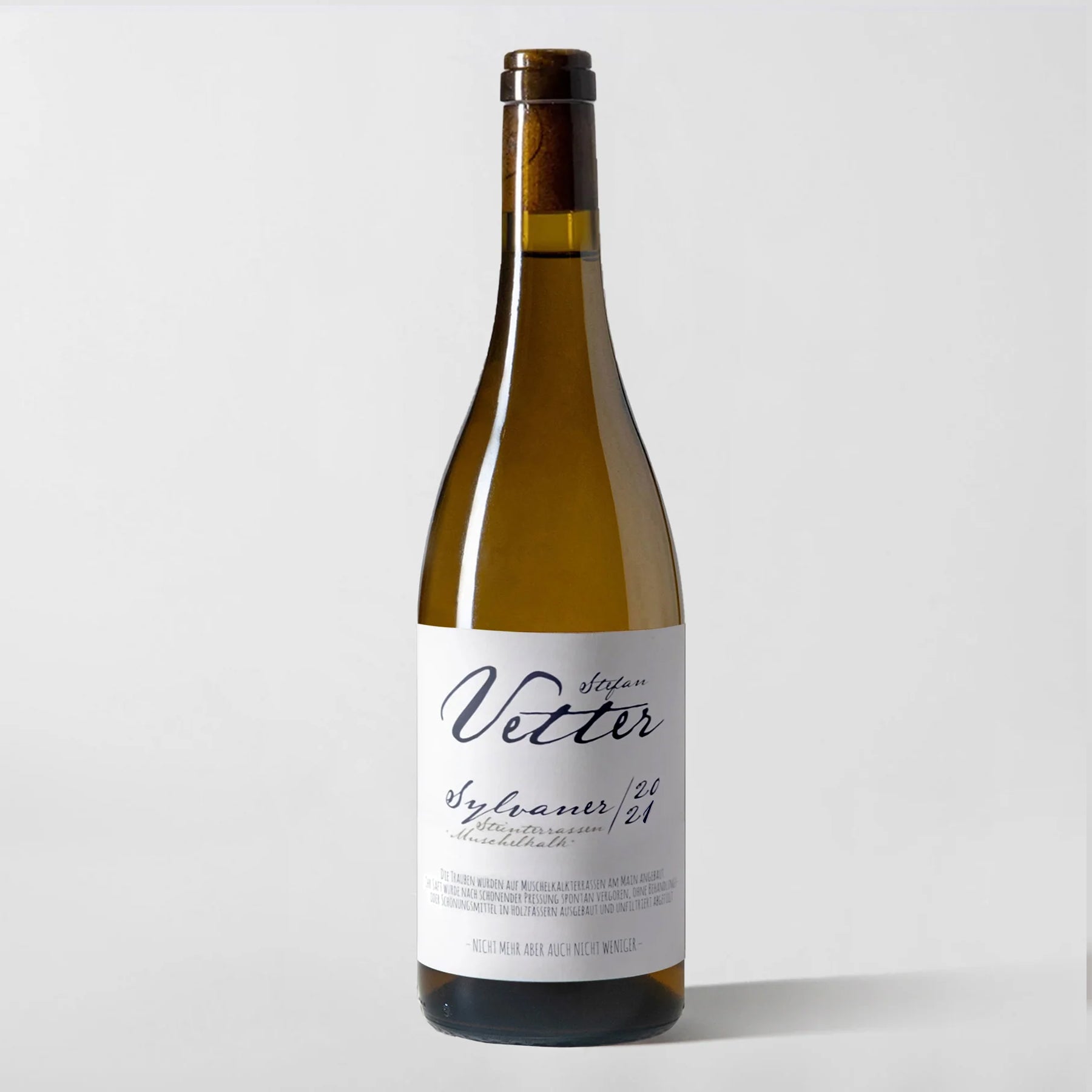 Stefan Vetter, Sylvaner 'Sandstein' 2021 - Parcelle Wine