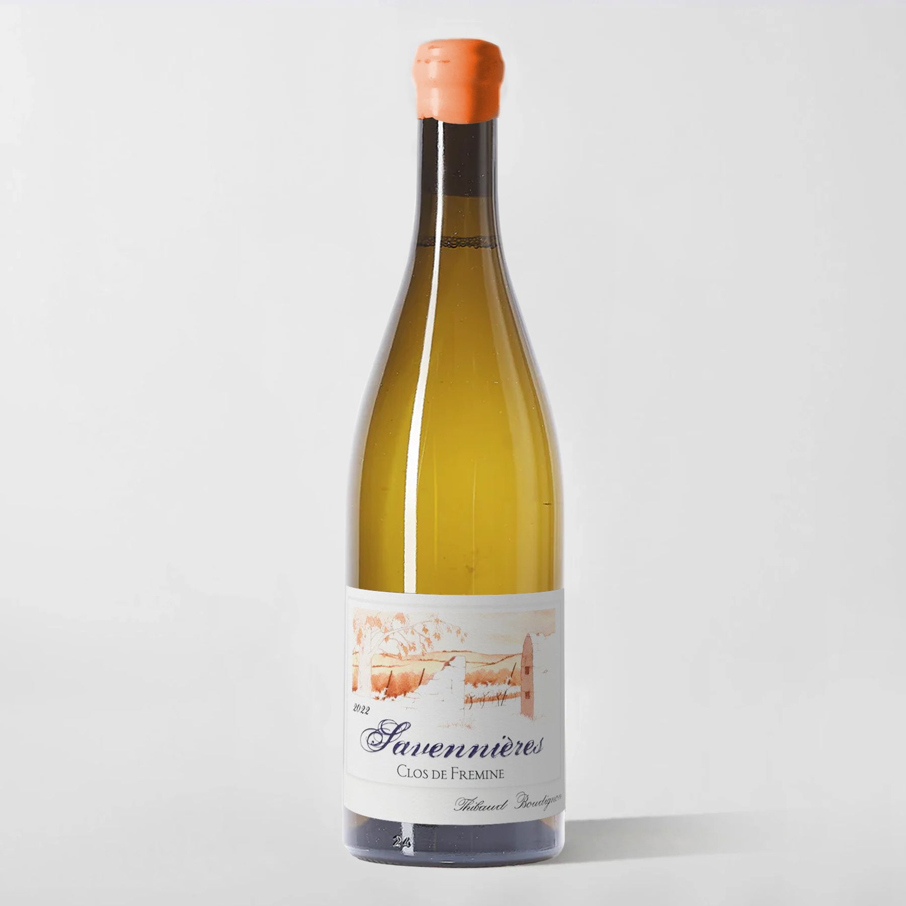 Thibaud Boudignon, Savennières 'Clos de Fremine' 2022 - Parcelle Wine